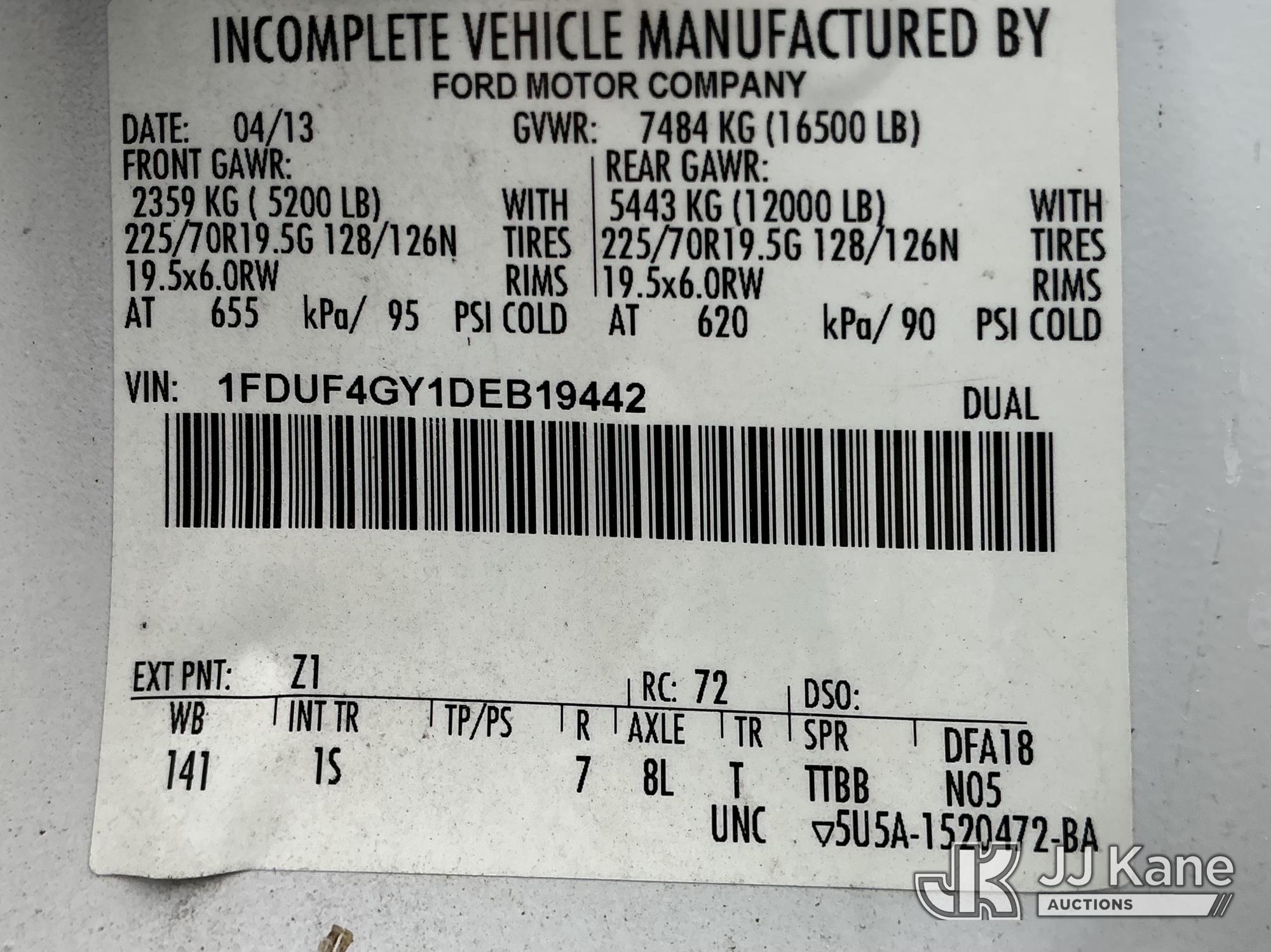 2013 Ford F450 2WD