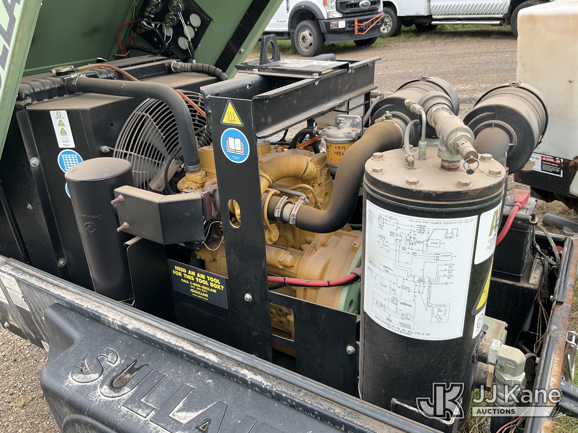 2016 Sullair 185DPQ CAI4 185 CFM