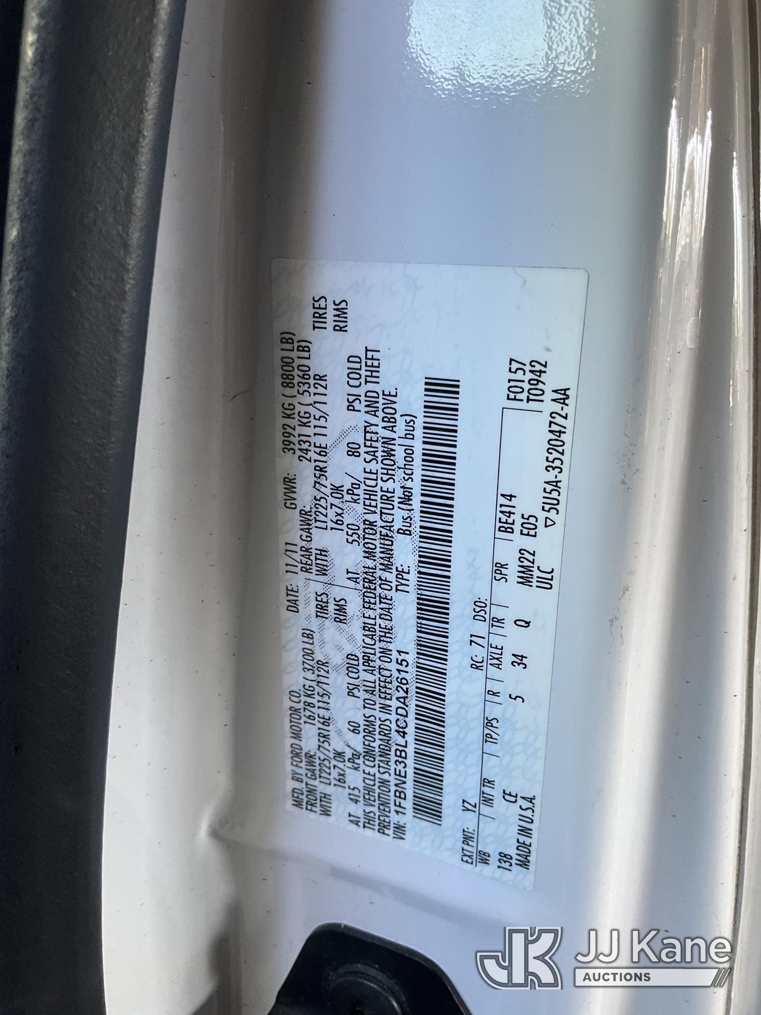 2012 Ford ECONOLINE