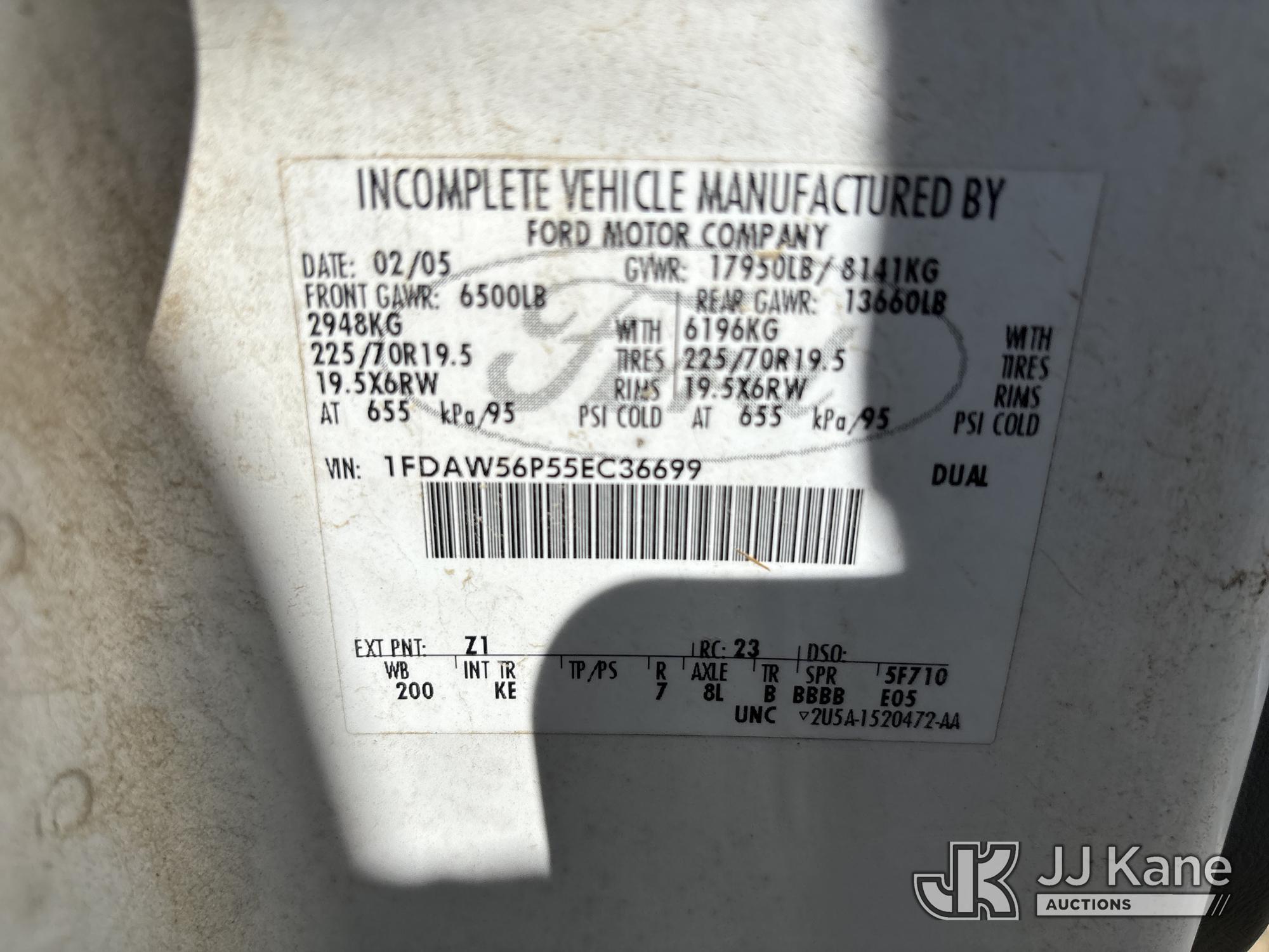 2005 Ford F-550