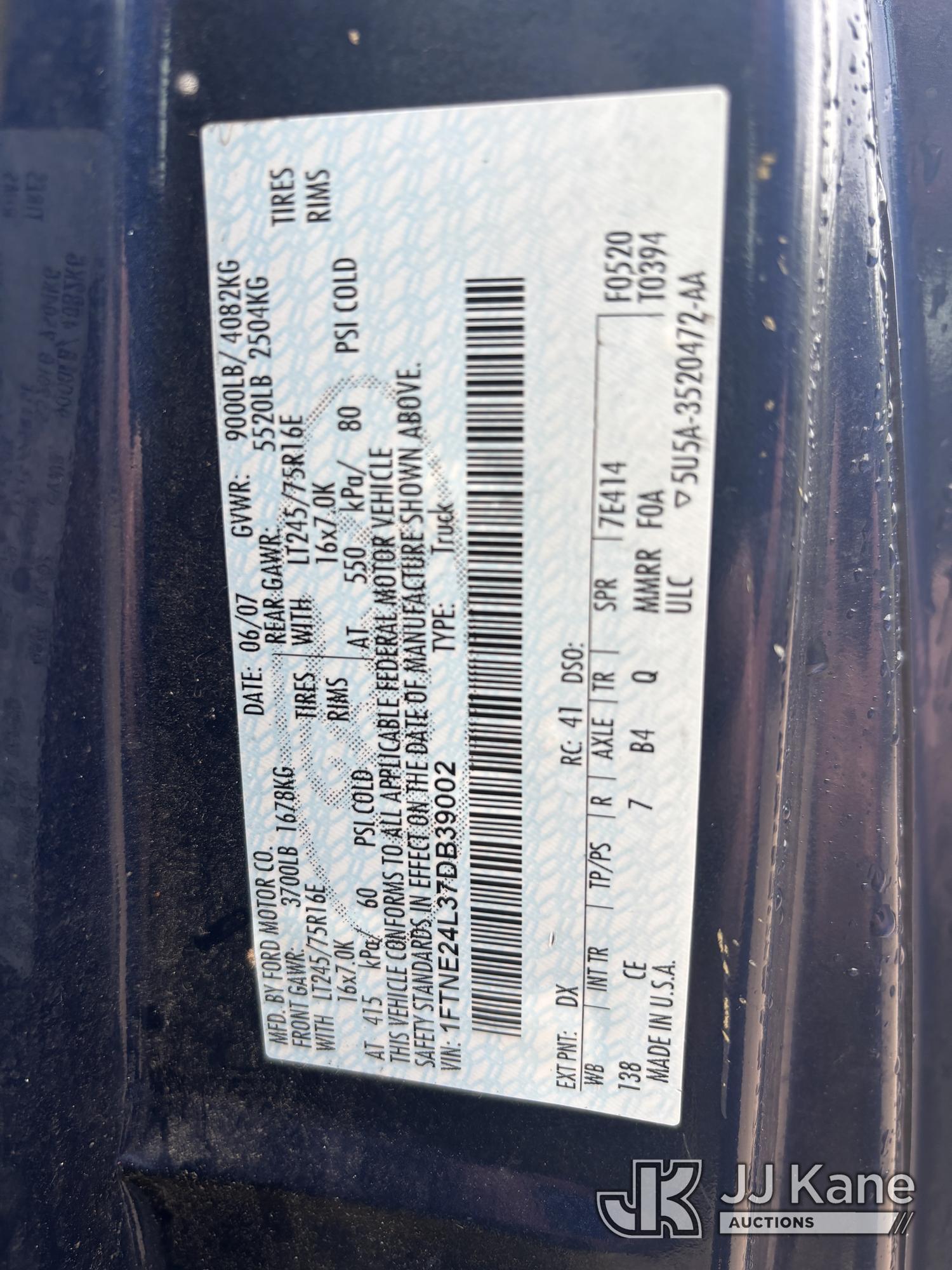 2007 Ford E250