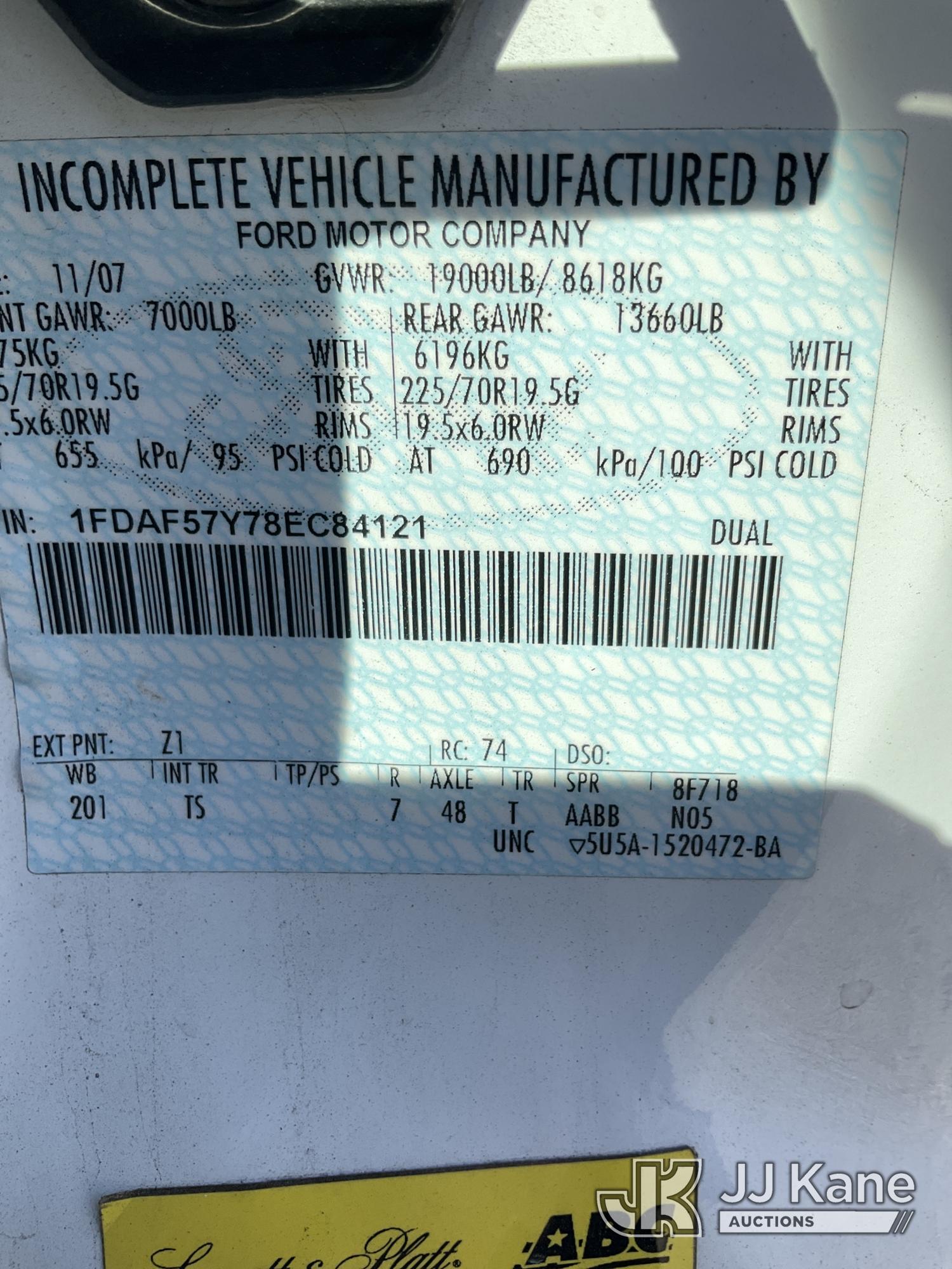 2008 Ford F-550