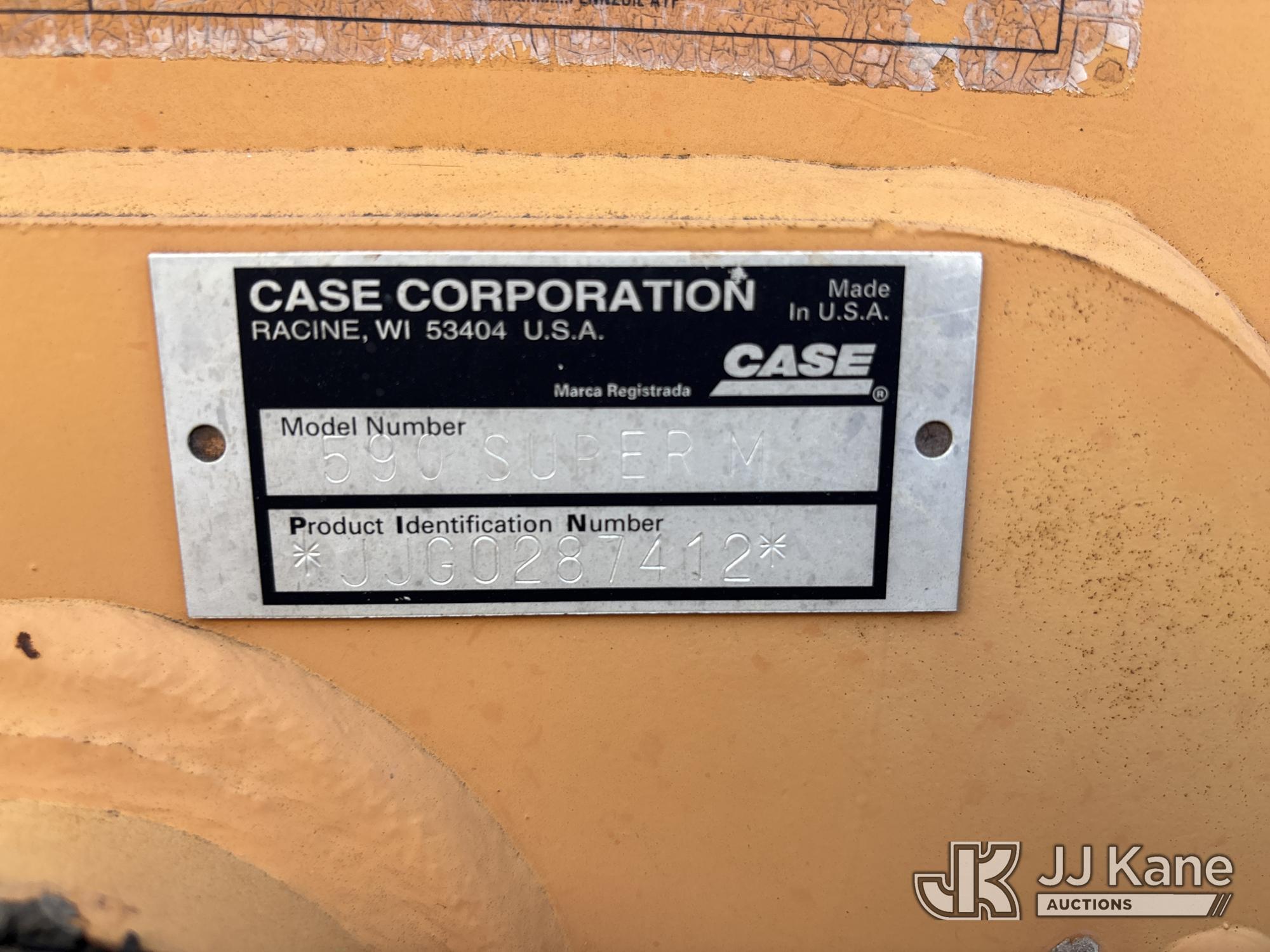 2002 Case 590 Super M