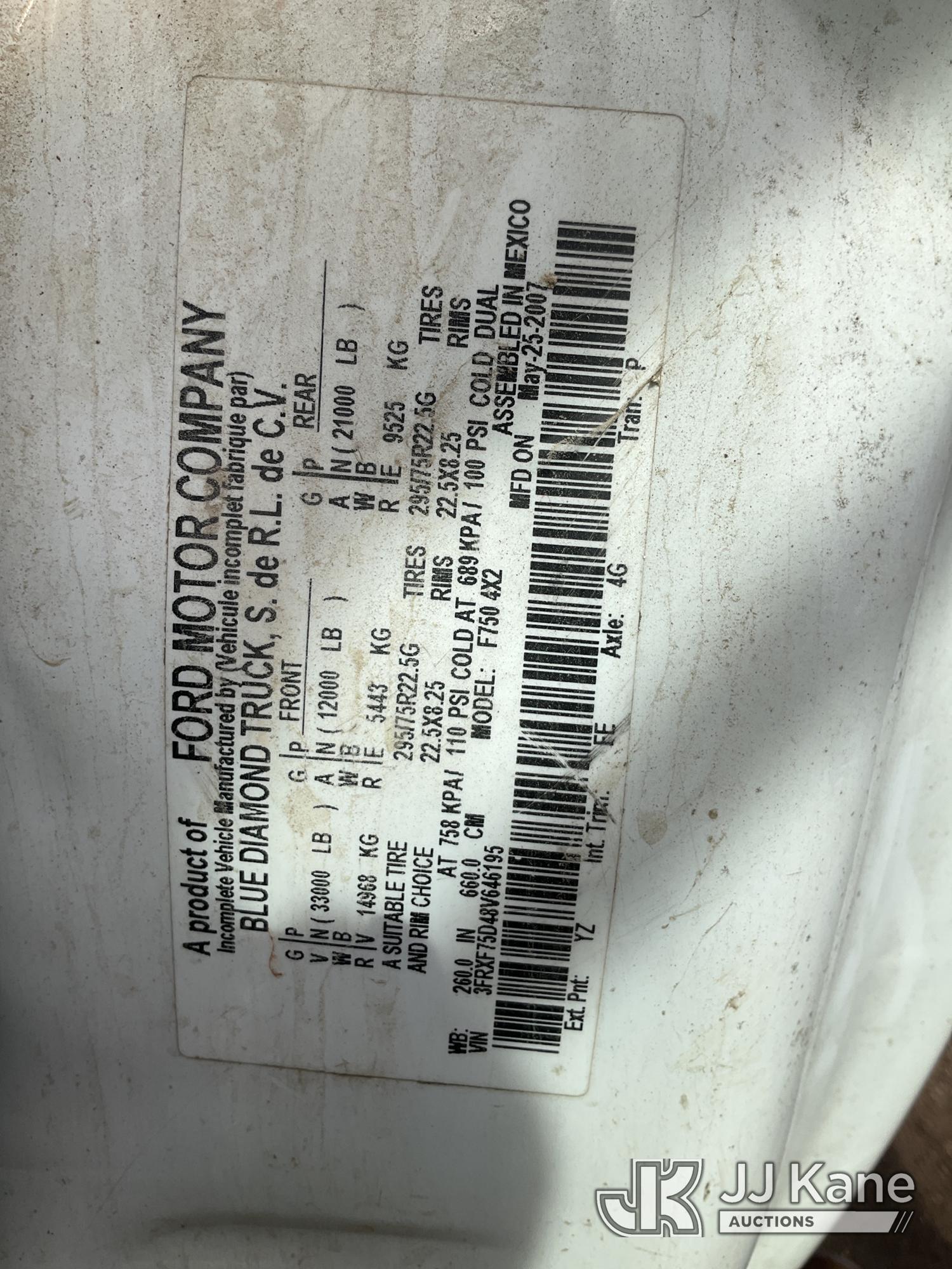 2008 Ford F-750