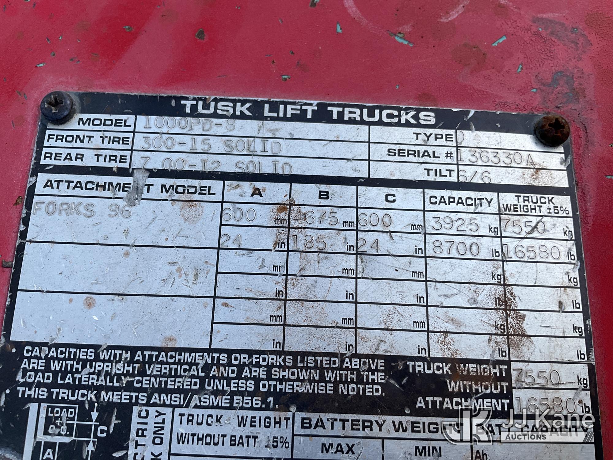 2008 Tusk 1000PD-8