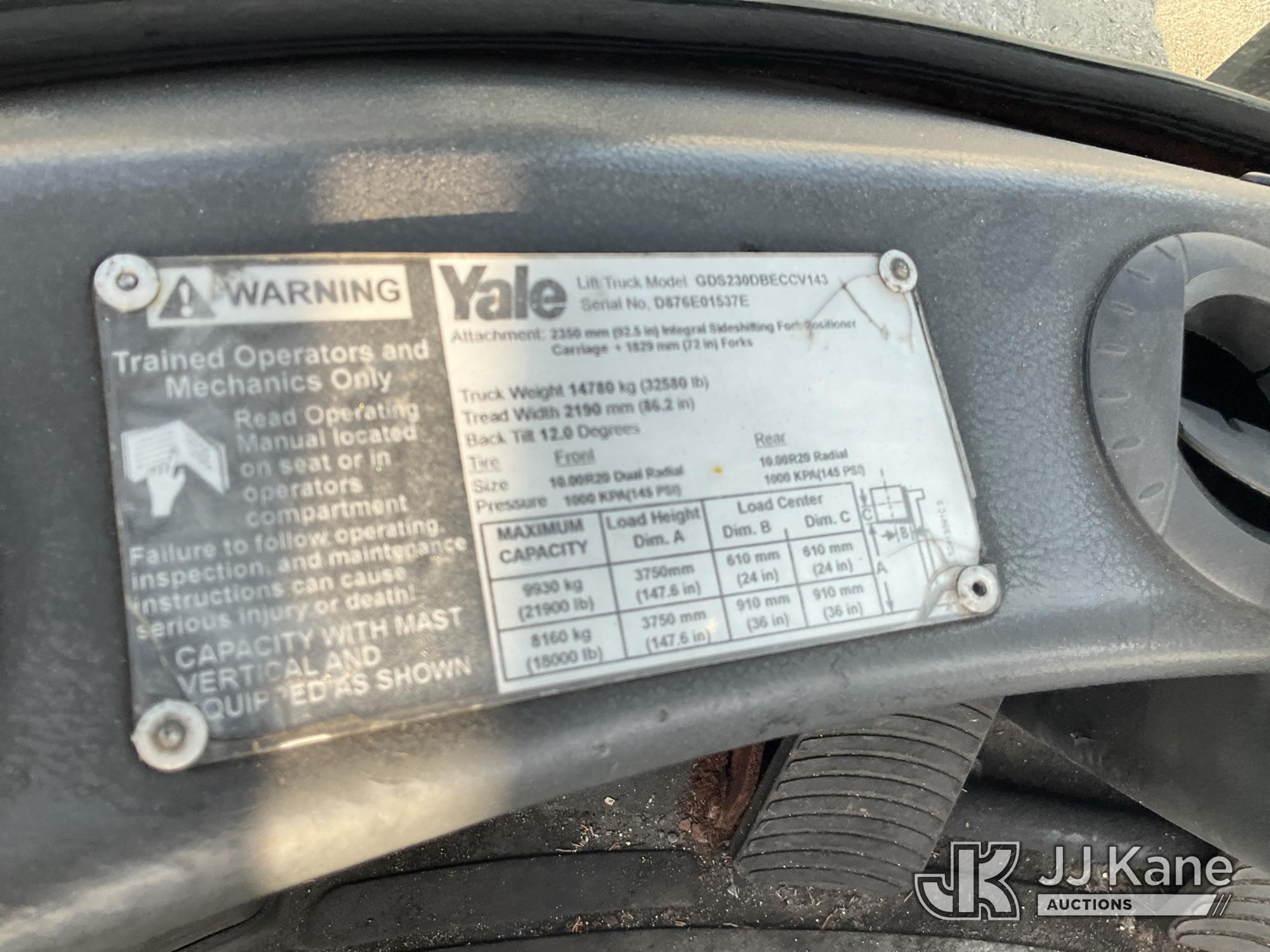 2006 Yale GDS230DBECCV143