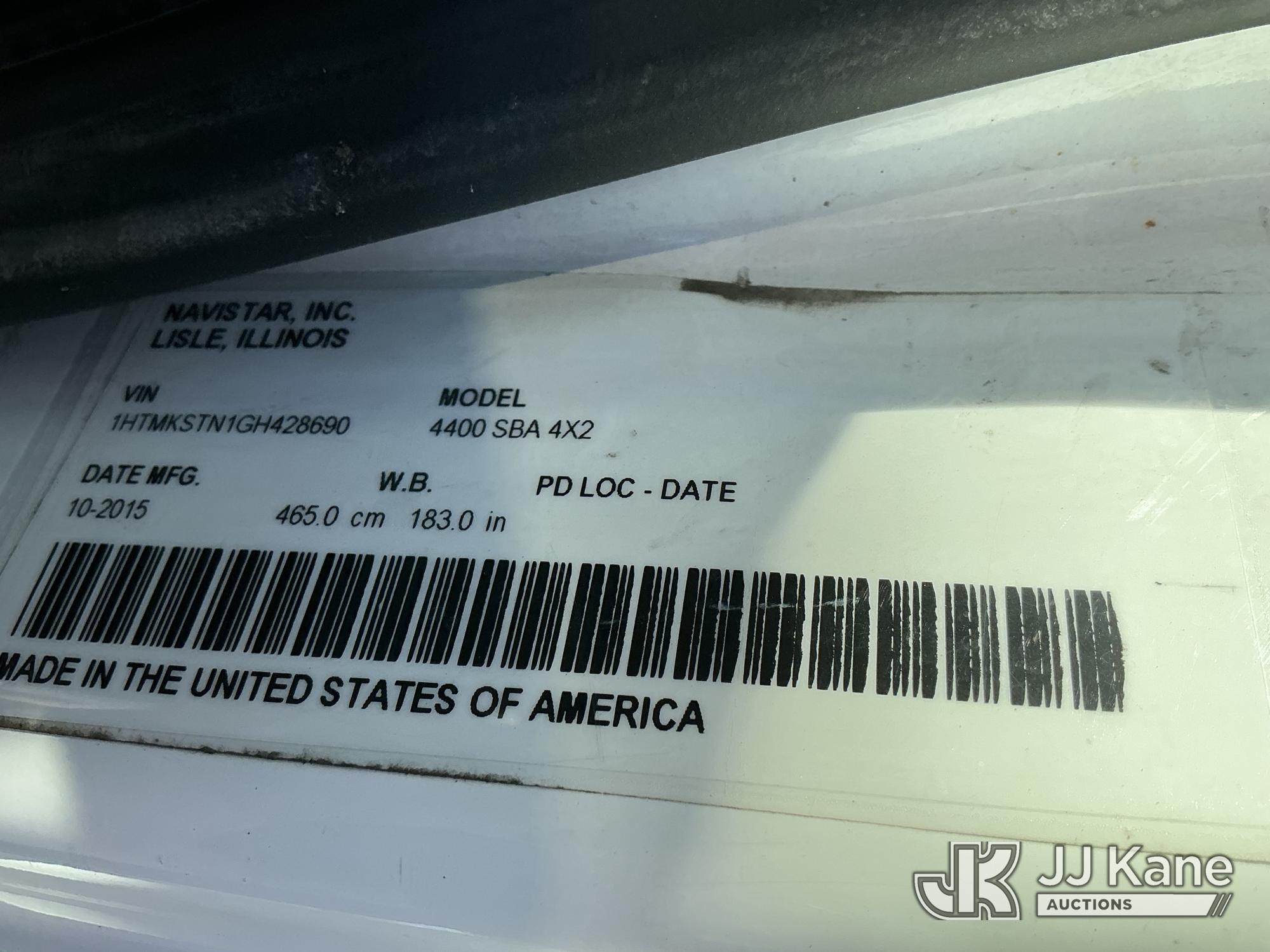 2016 International 4400