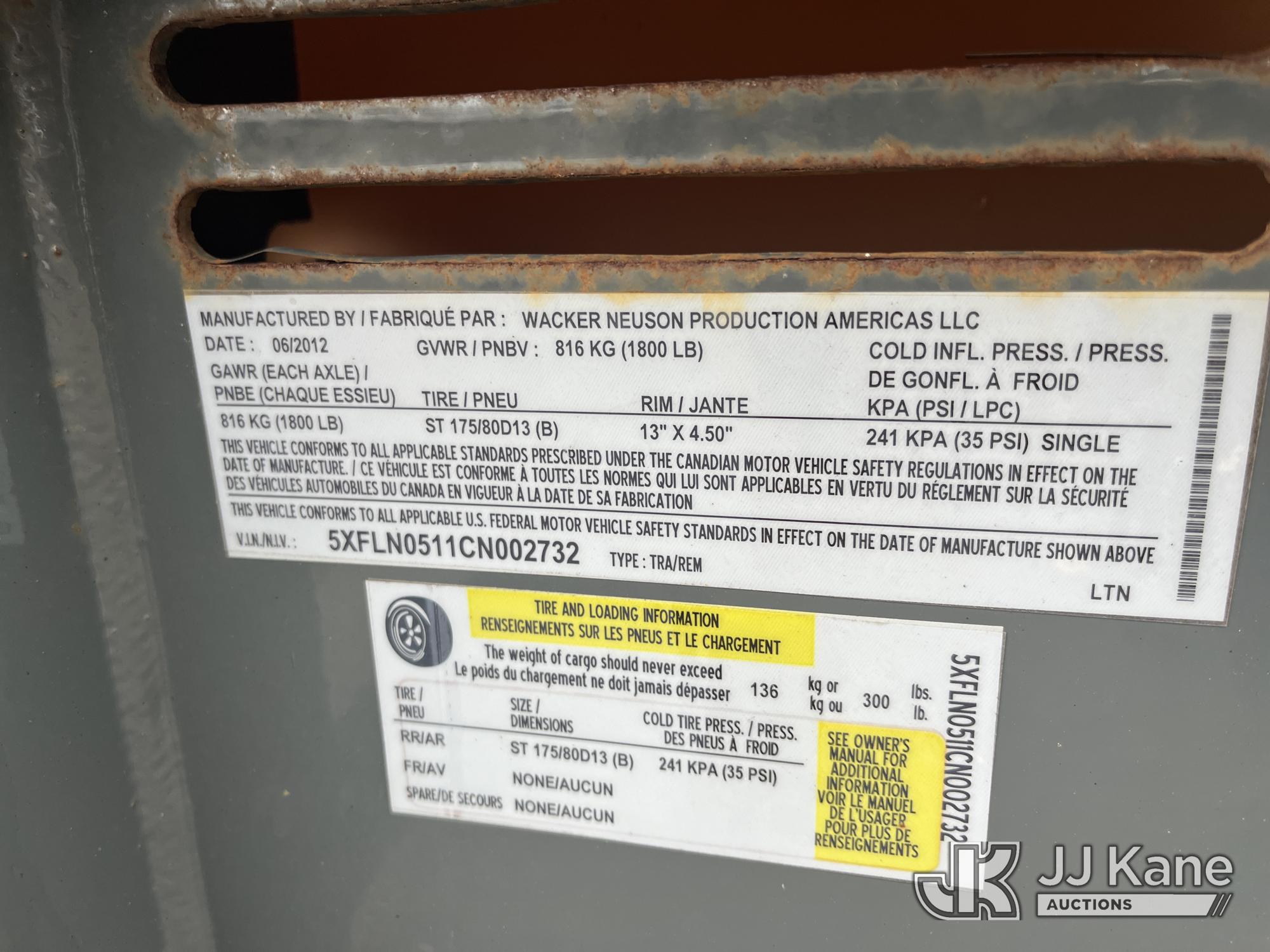 2012 Wacker Neuson EQ