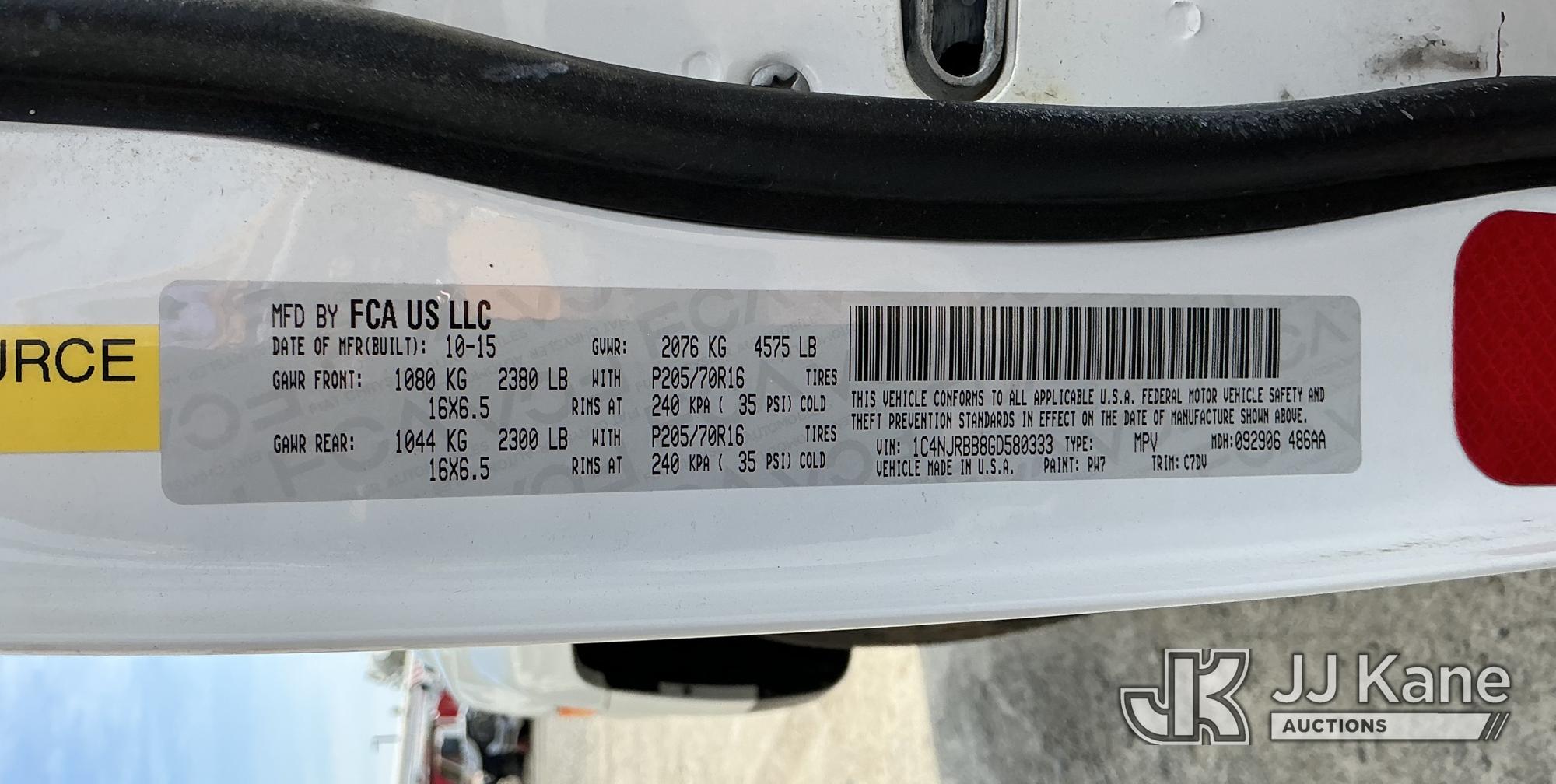 2016 Jeep PATRIOT 4X4