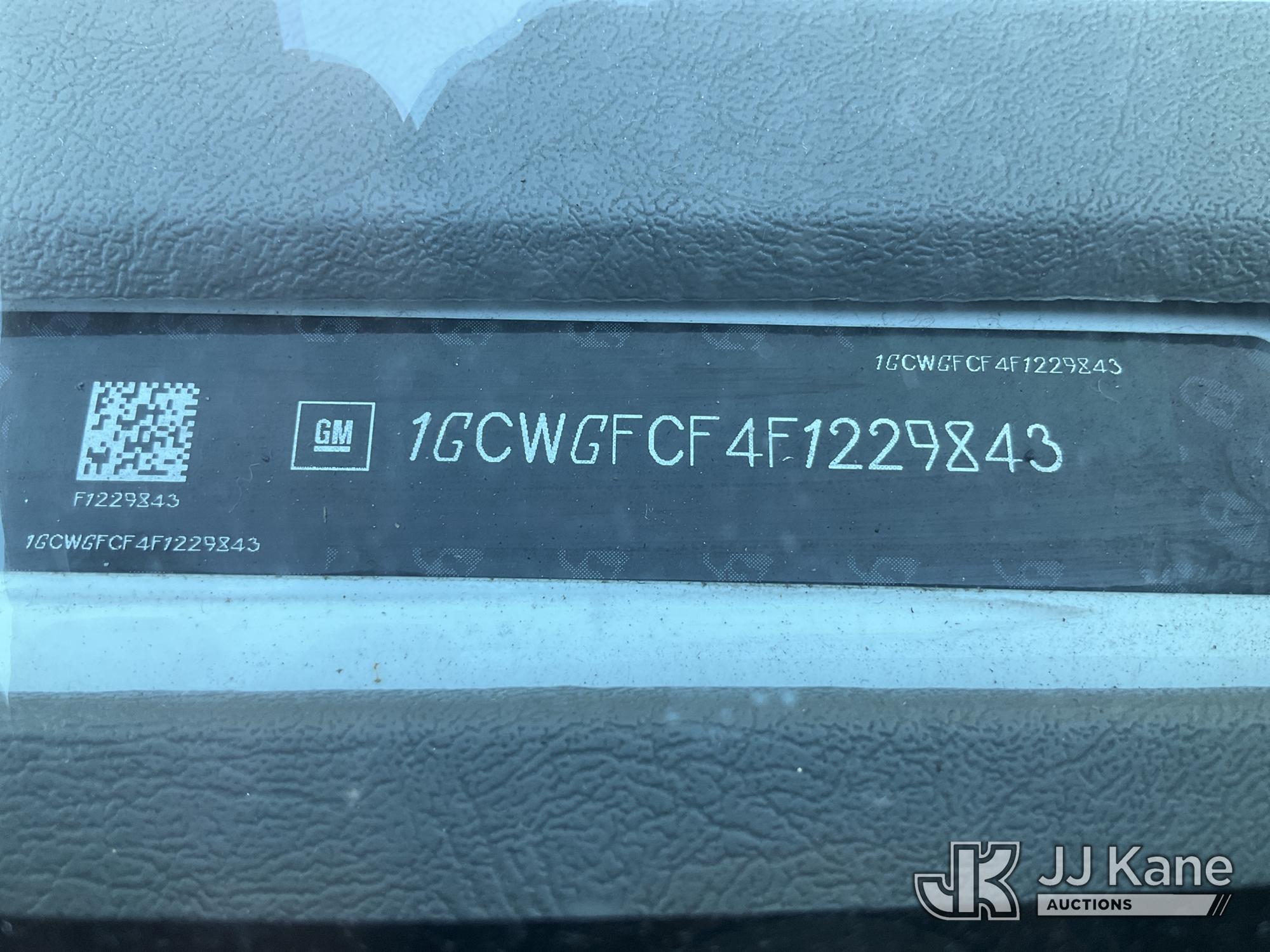 2015 Chevrolet EXPRESS G2500