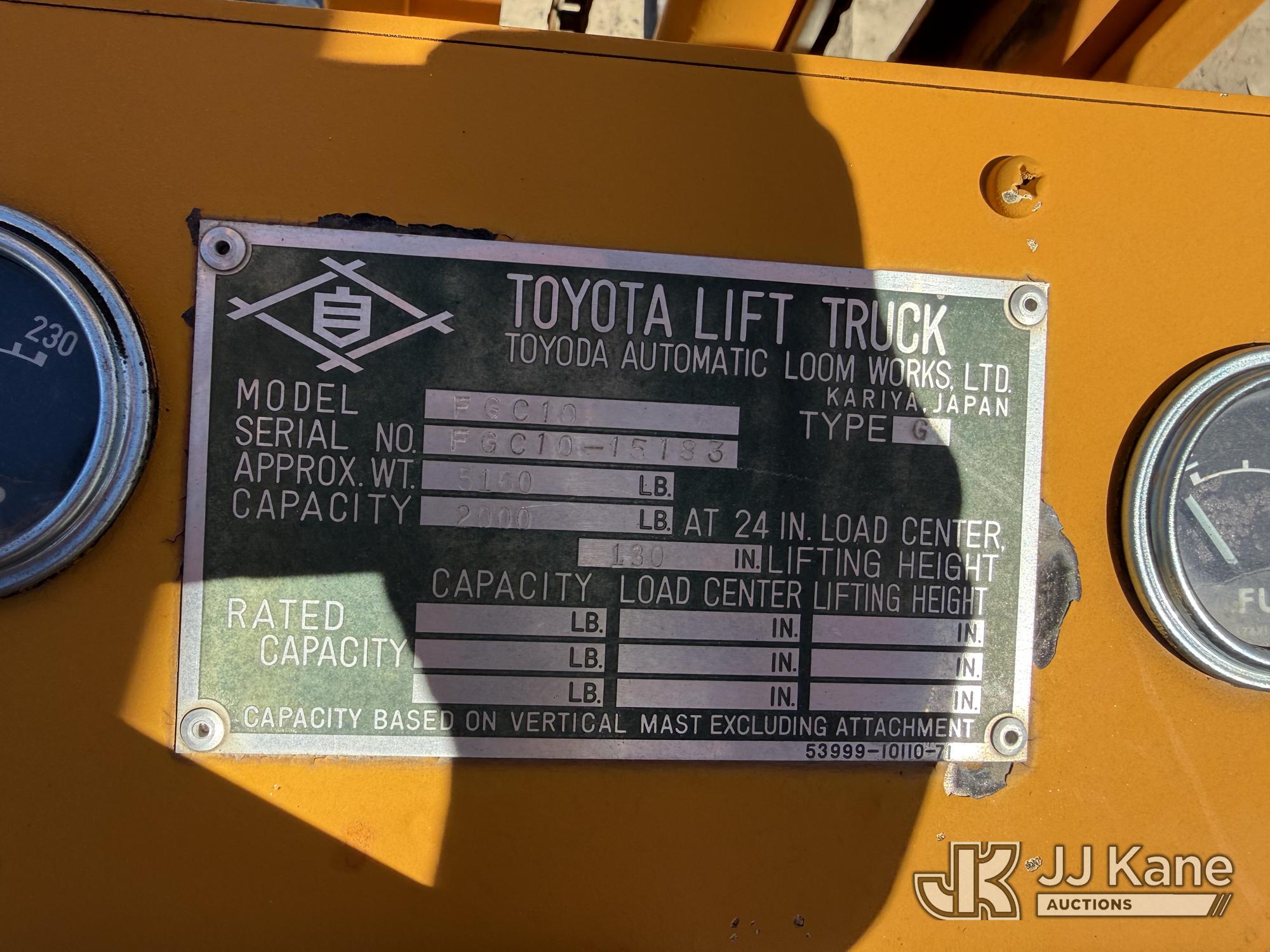 1981 Toyota FCG15N5