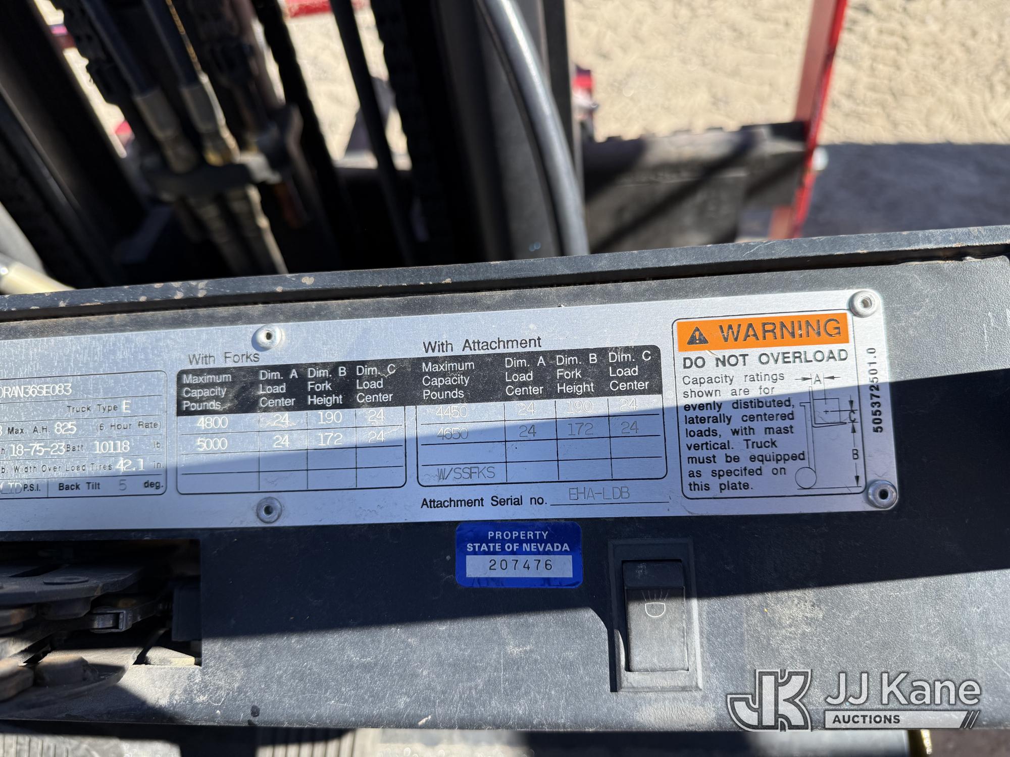 1994 Yale ELECTRIC FORKLIFT