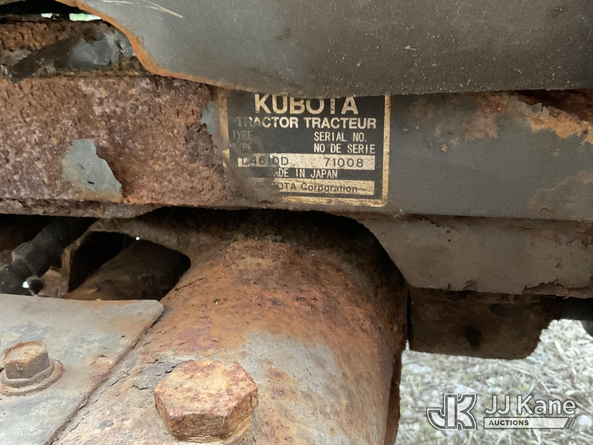 0 Kubota L4610D