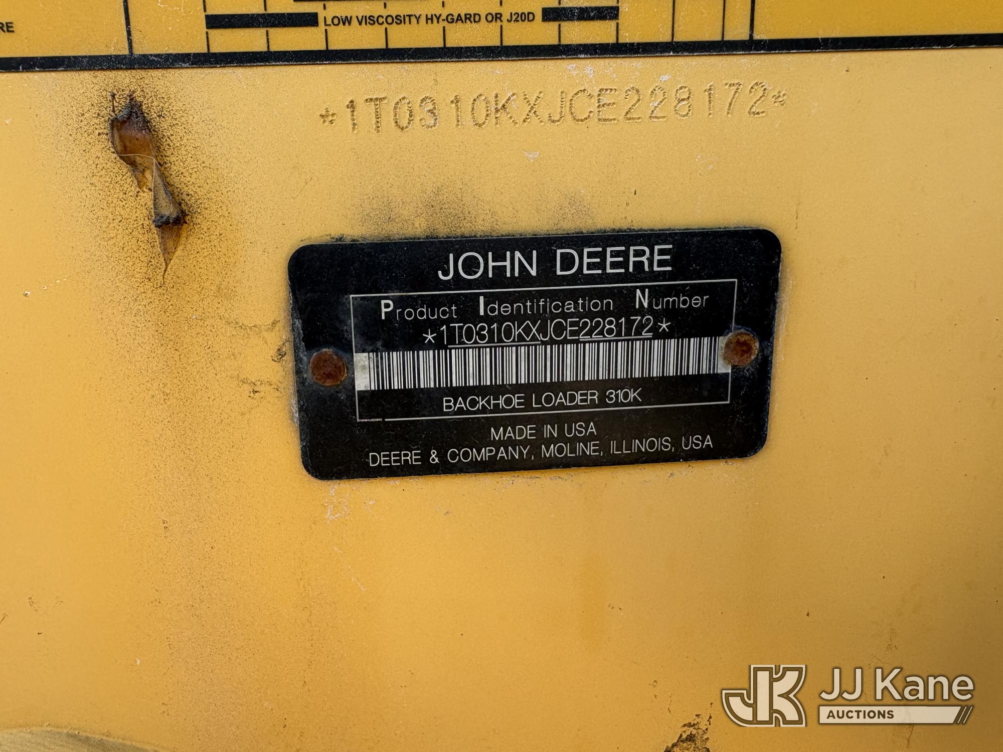 2012 John Deere 310K