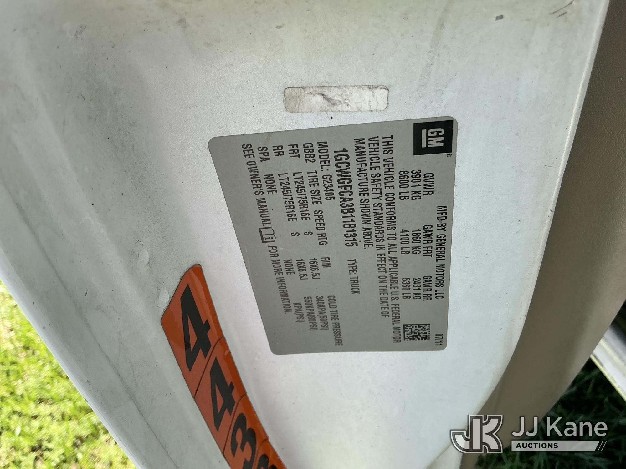 2011 Chevrolet EXPRESS