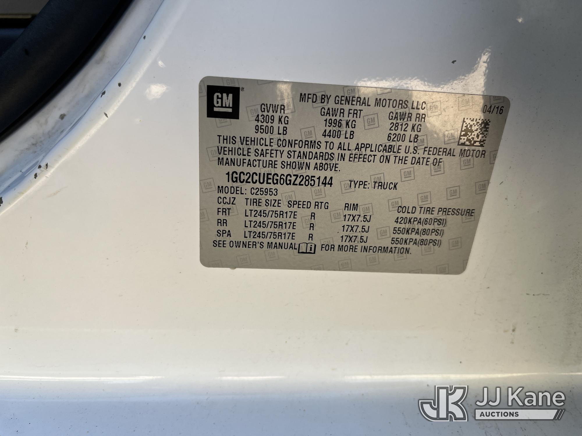 2016 Chevrolet SILVERADO 2500HD