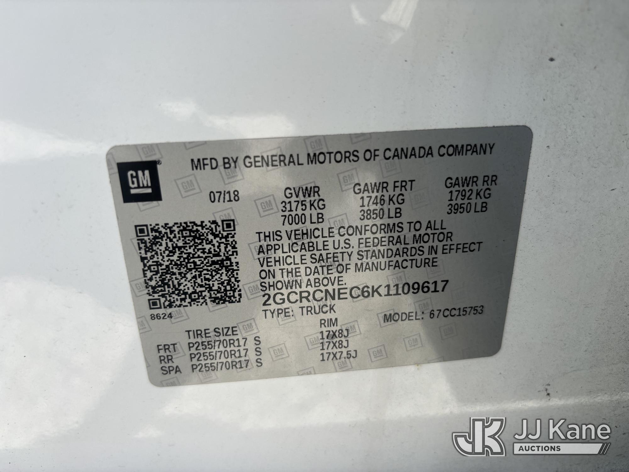 2019 Chevrolet SILVERADO 1500