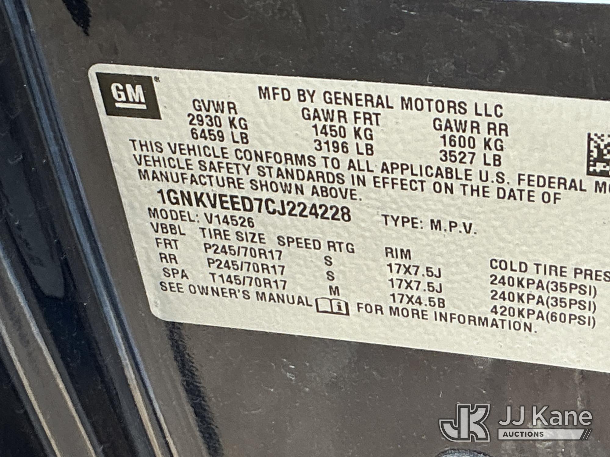 2012 Chevrolet Traverse