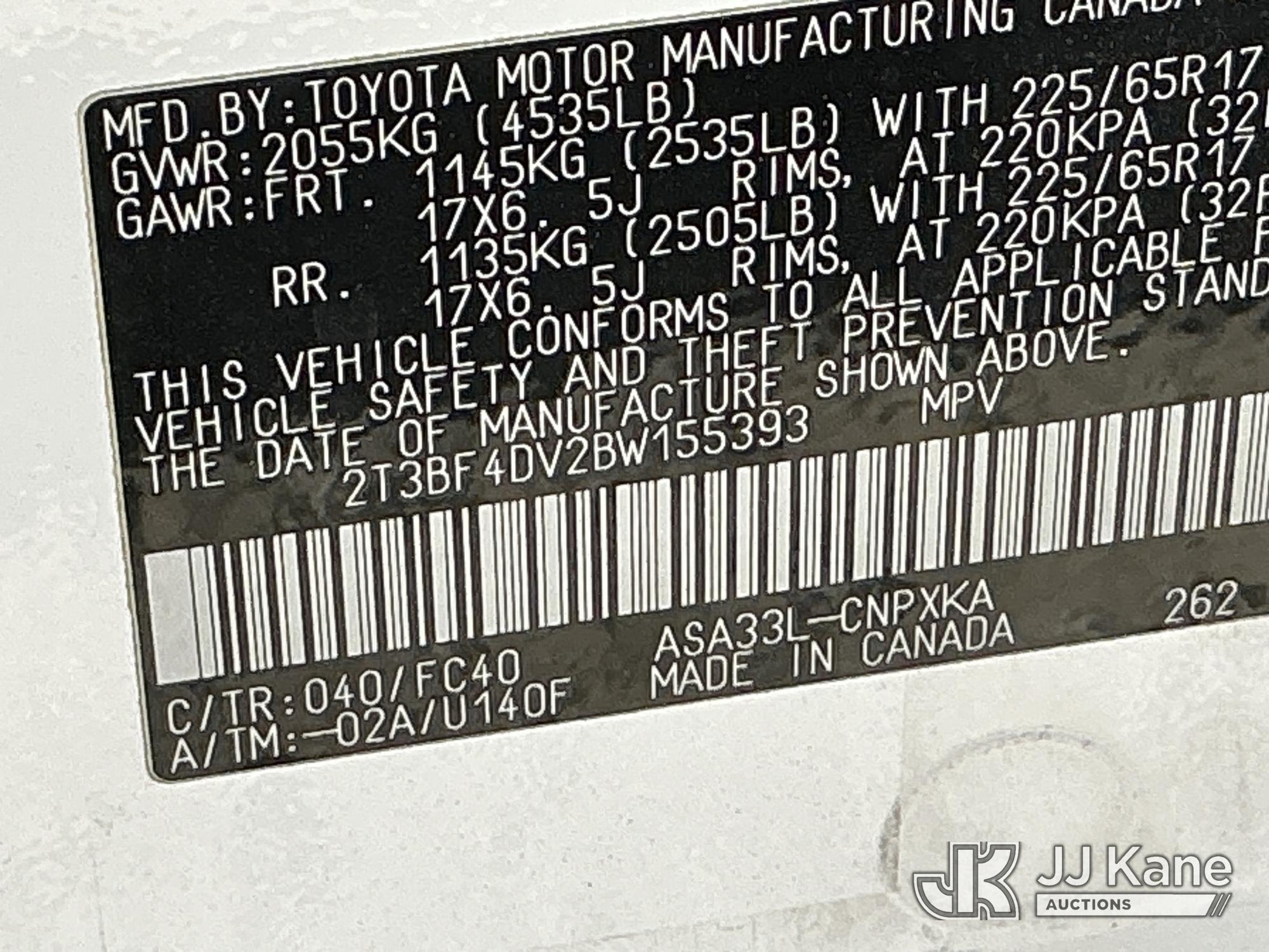2011 Toyota Rav-4 4x4
