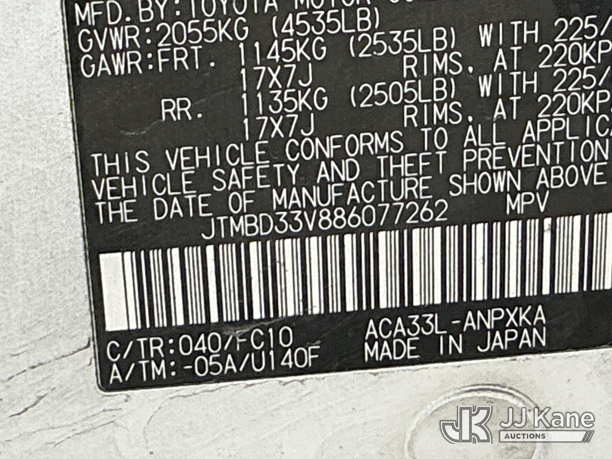 2008 Toyota Rav-4 4x4