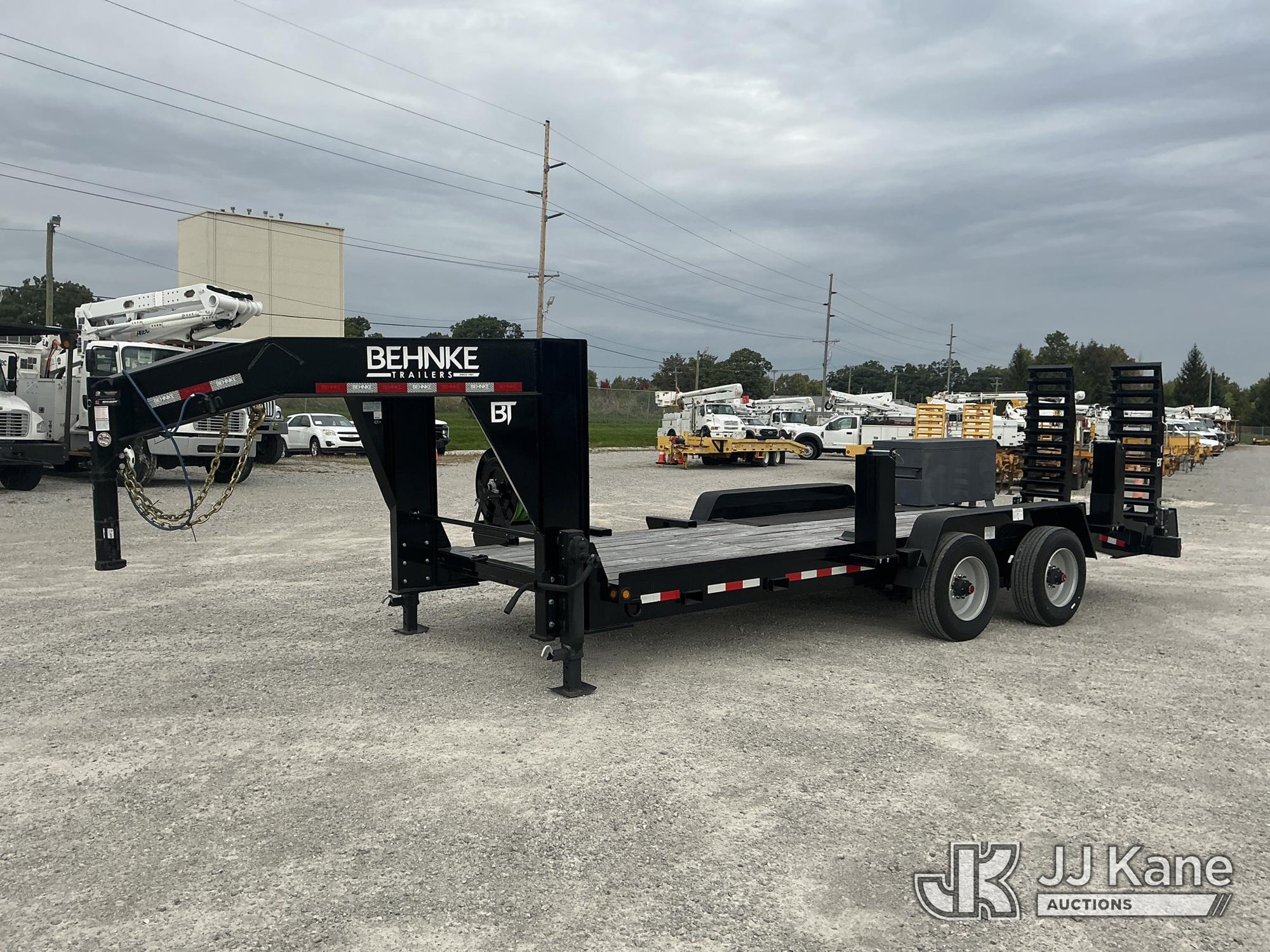 2025 Behnke CBCT2124EGN T/A Goose Neck Equipment Trailer (1648000)