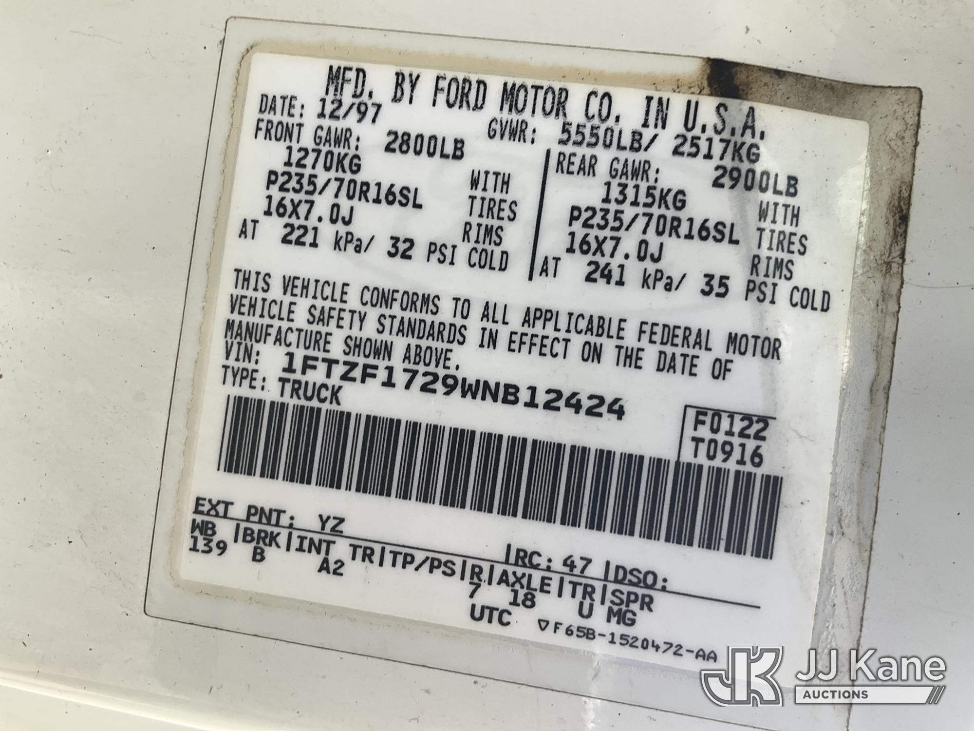 1998 Ford F150