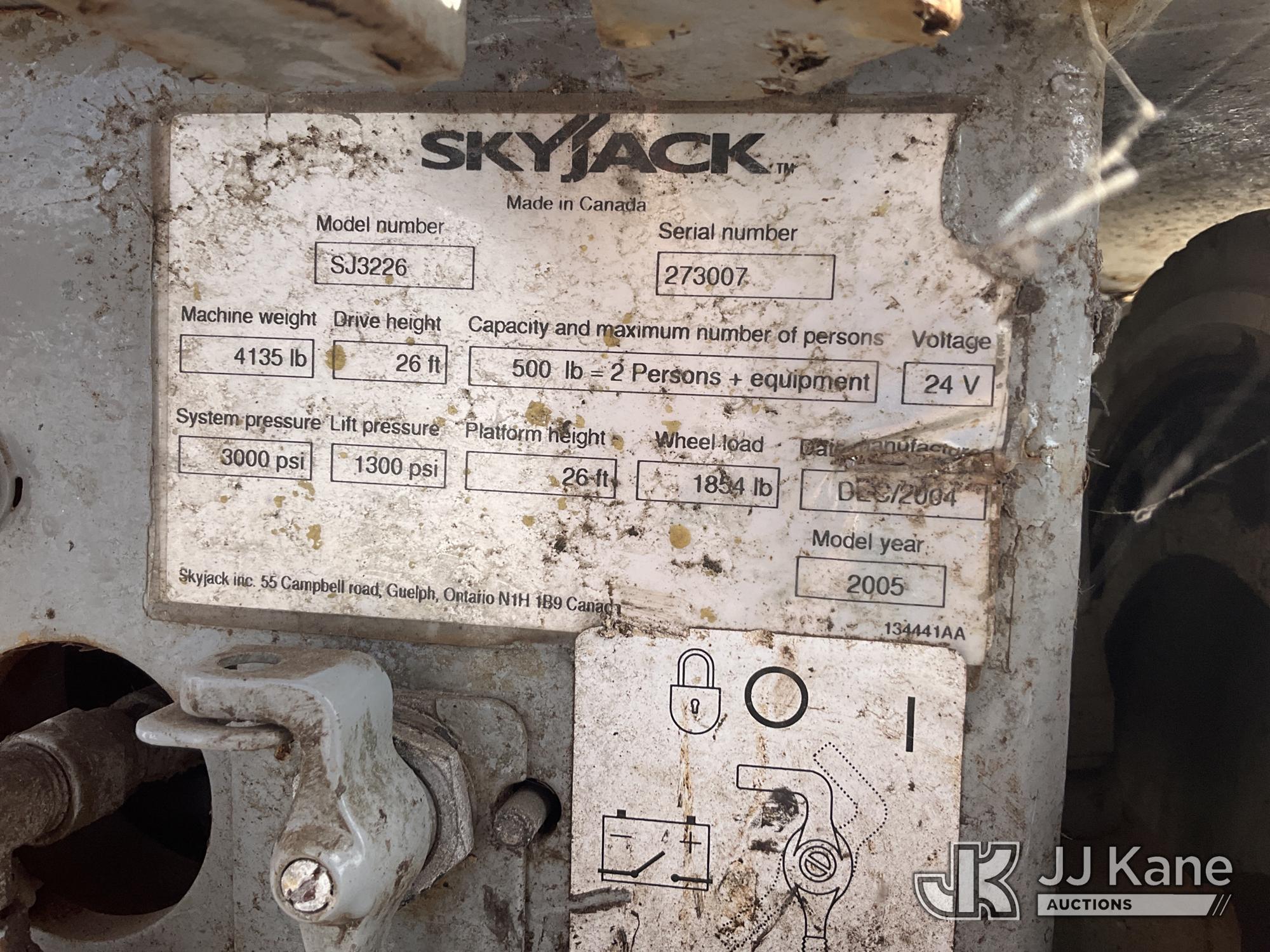 2005 Skyjack SJ3226