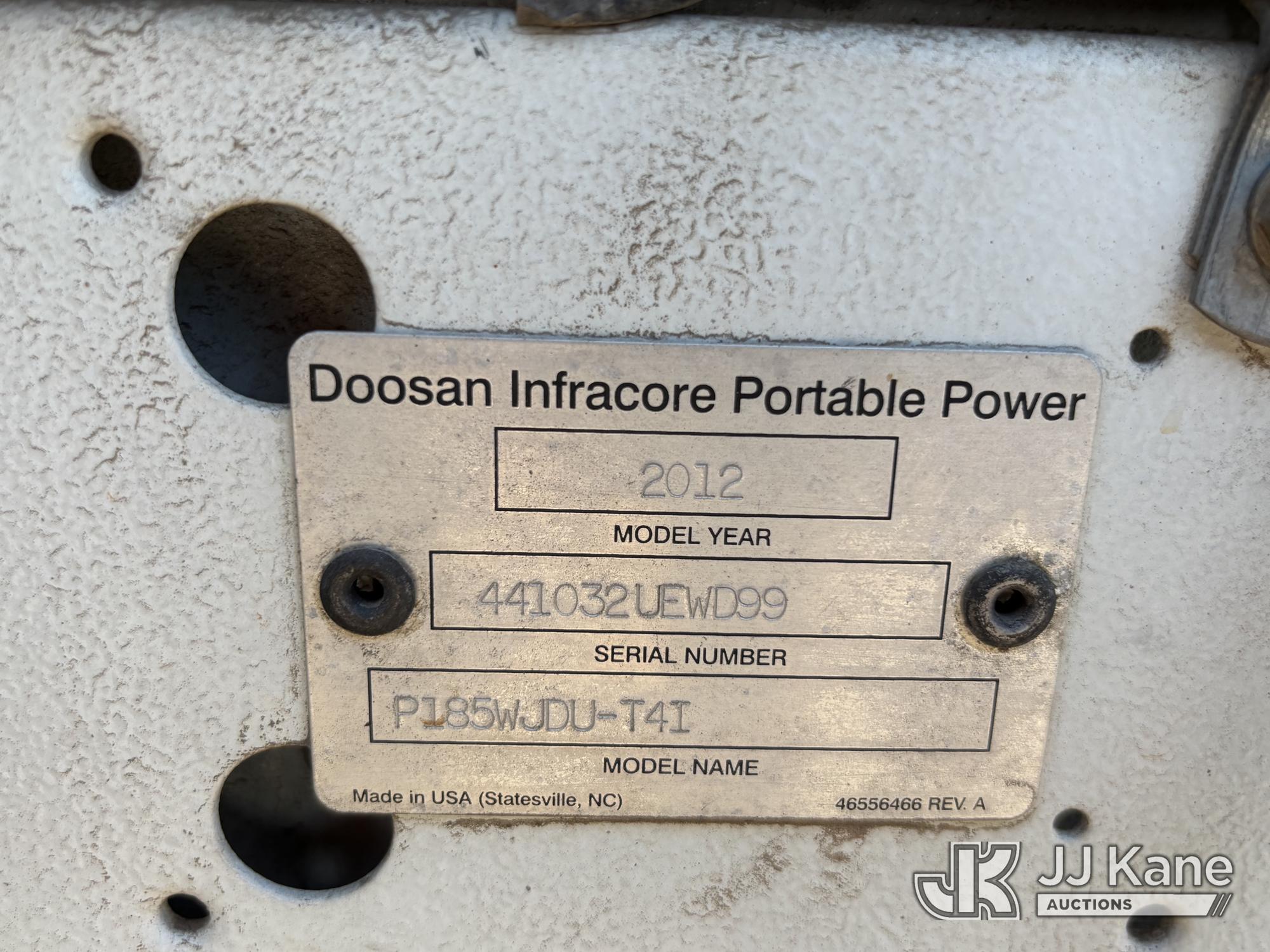 2012 Doosan / Ingersoll-Rand P185WJD