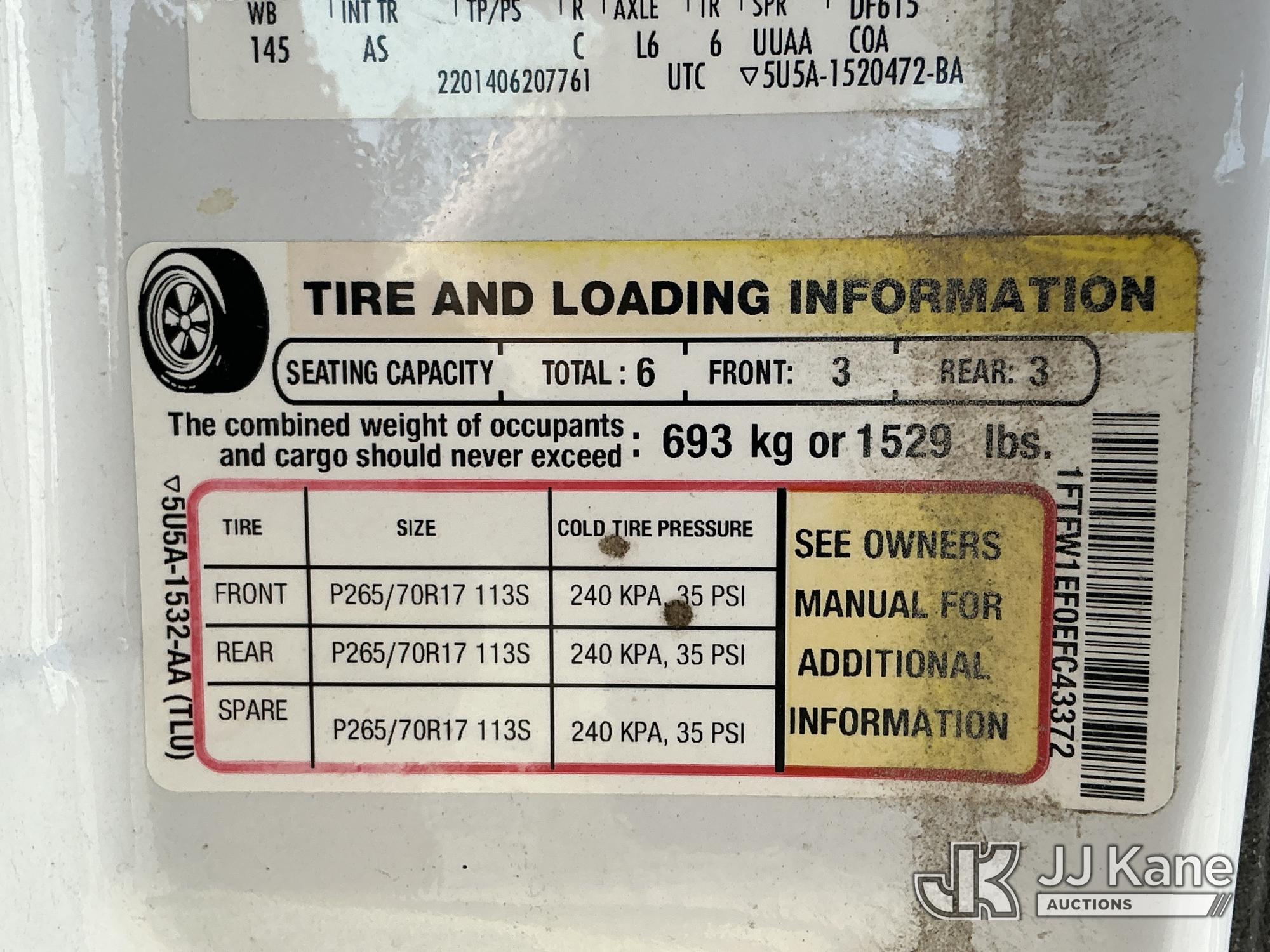 2014 Ford F150 4X4