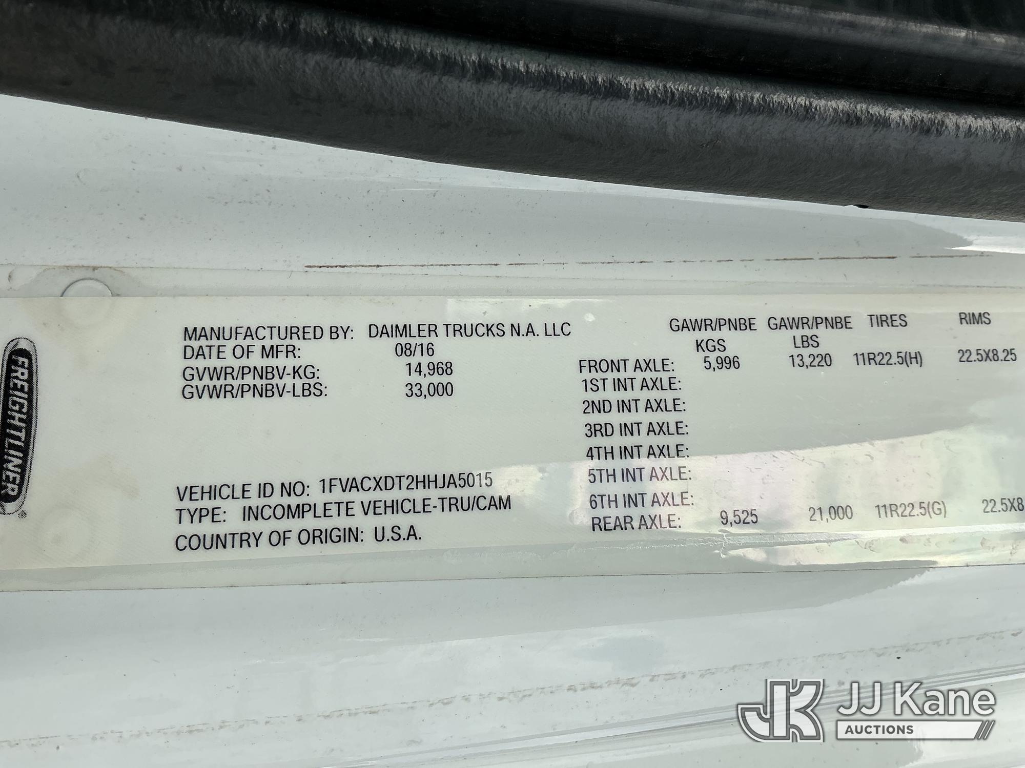 2017 Freightliner M2 106
