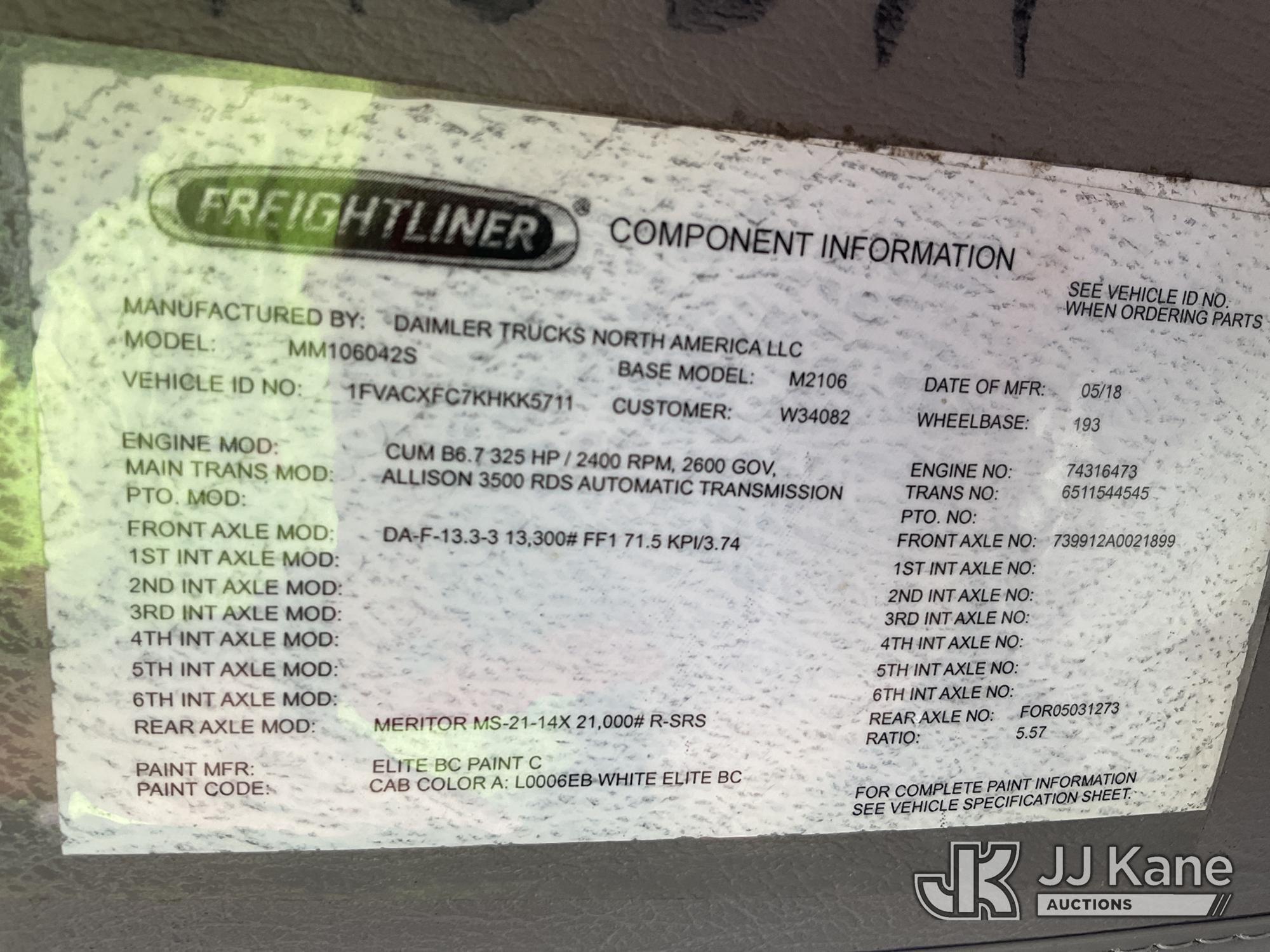 2019 Freightliner M2
