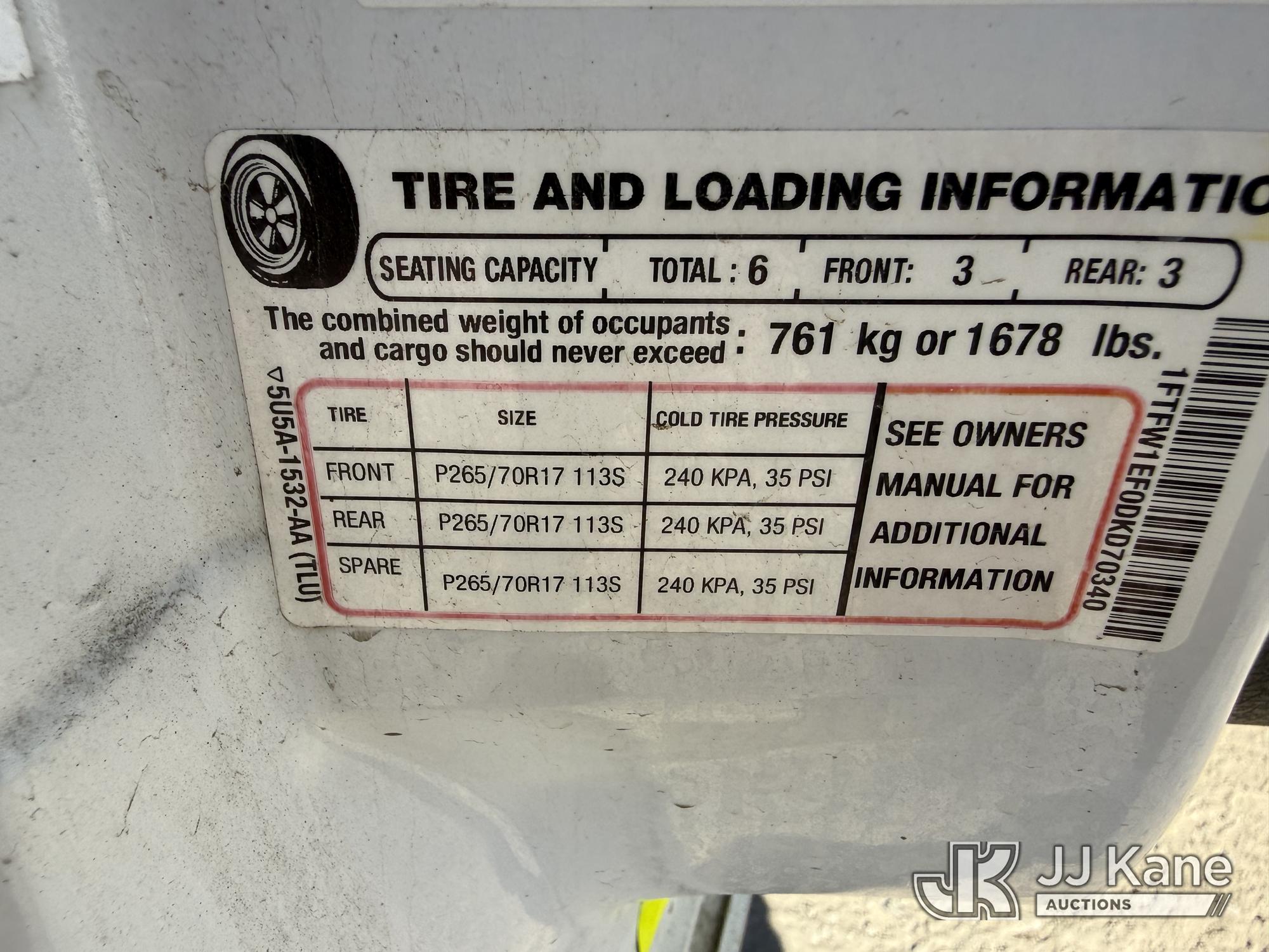 2013 Ford F150 4X4