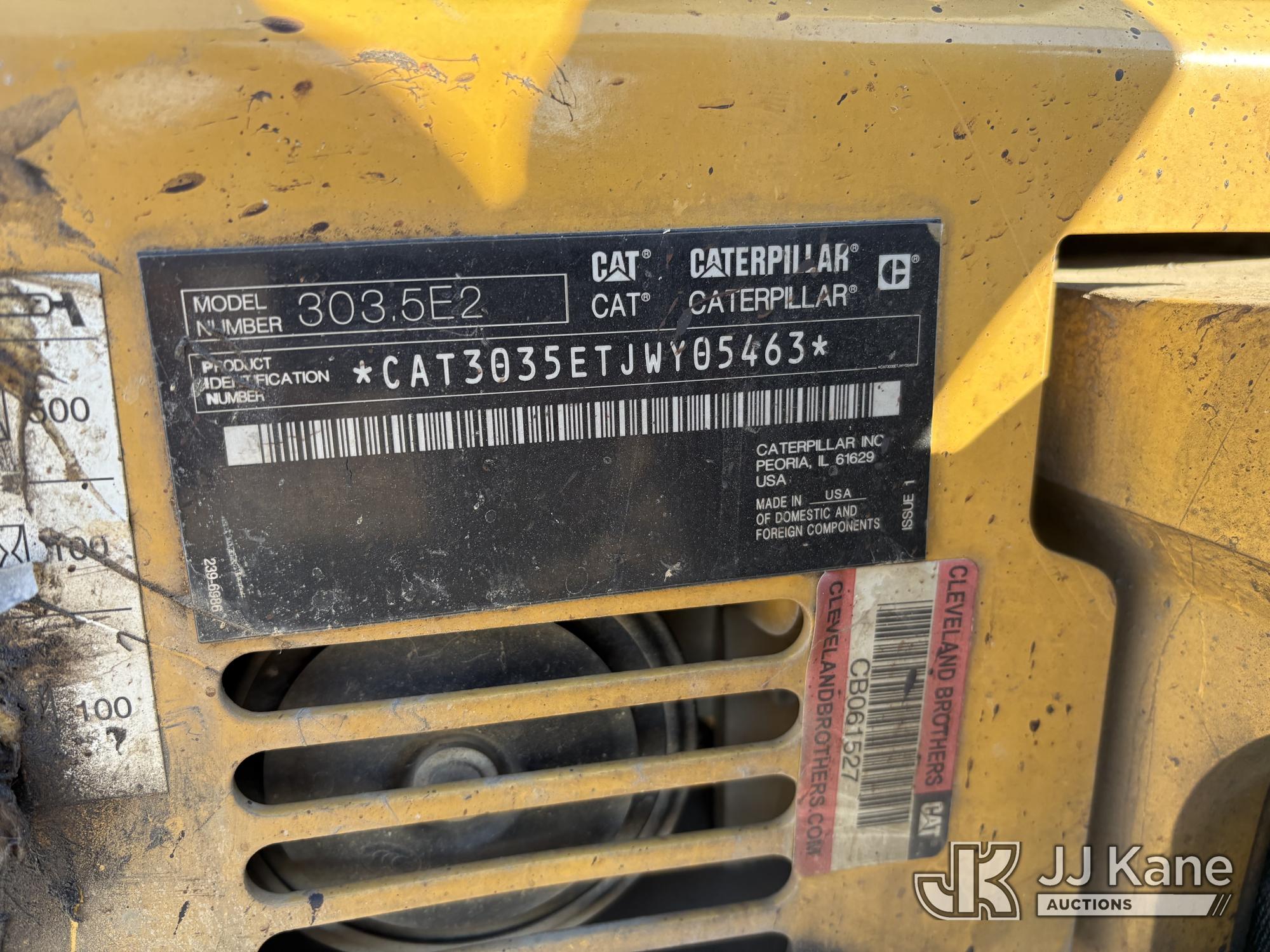 2020 Caterpillar 303.5E2 CR