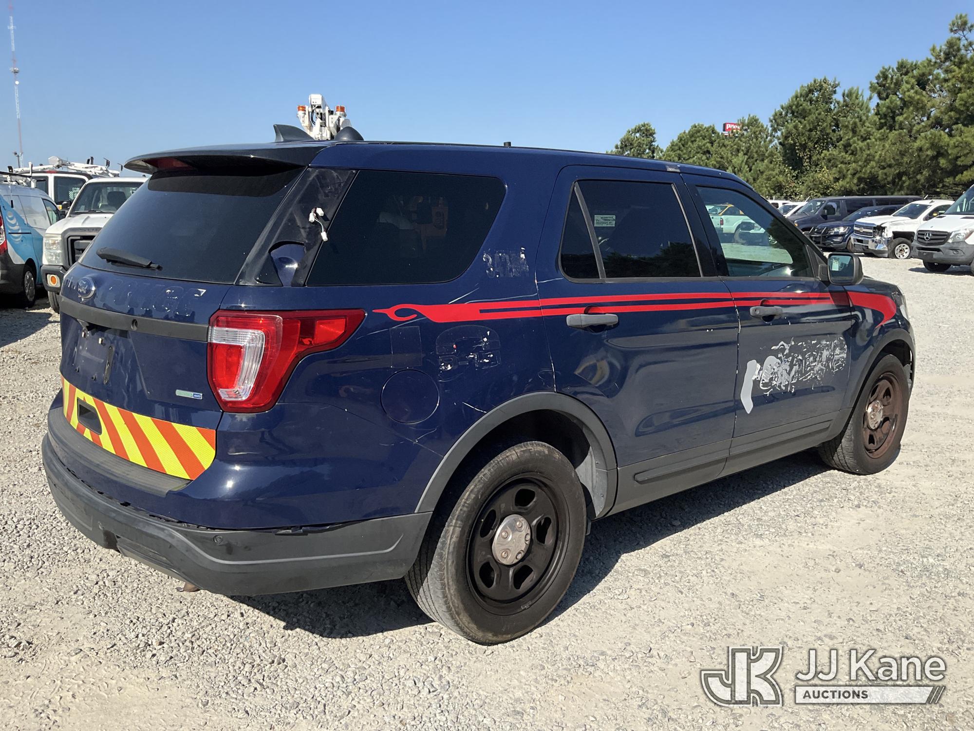 2018 Ford EXPLORER AWD POLICE INTERCEPTOR