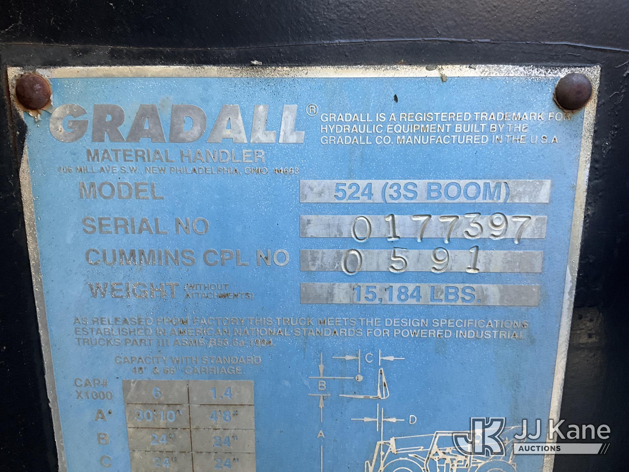 1997 Gradall 524