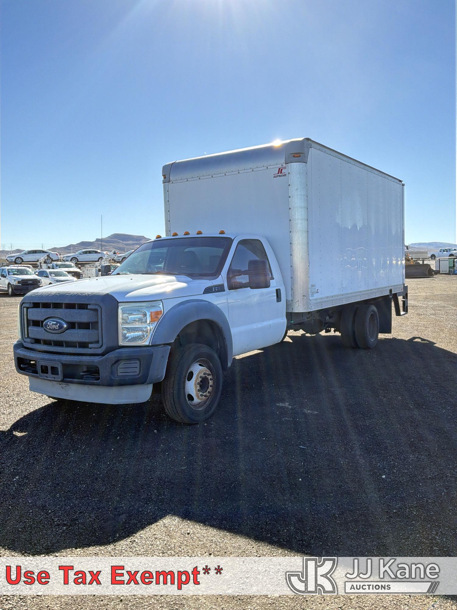 2013 Ford F-550 Van Body Truck (1648330)