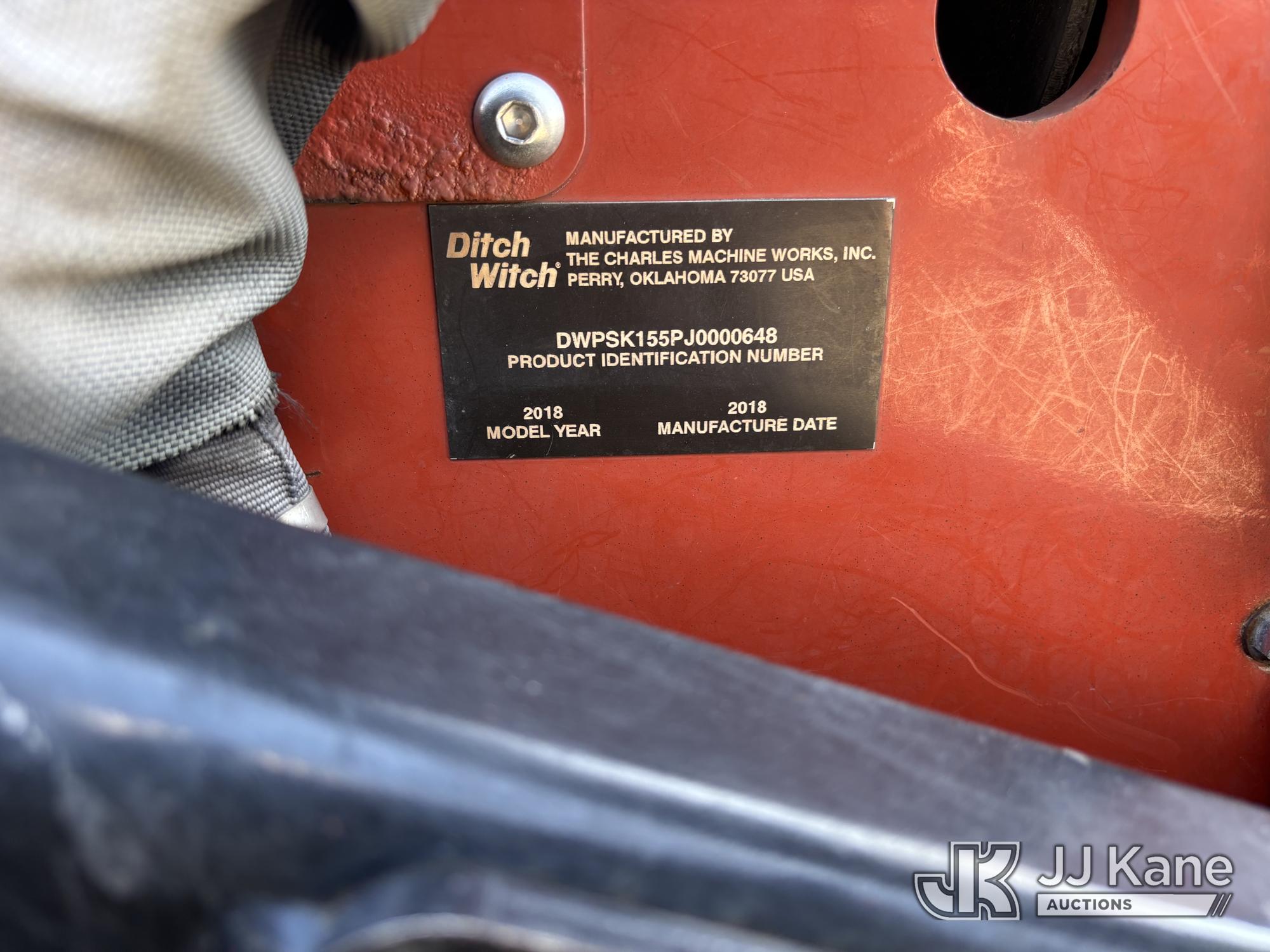 2018 Ditch Witch SK1550