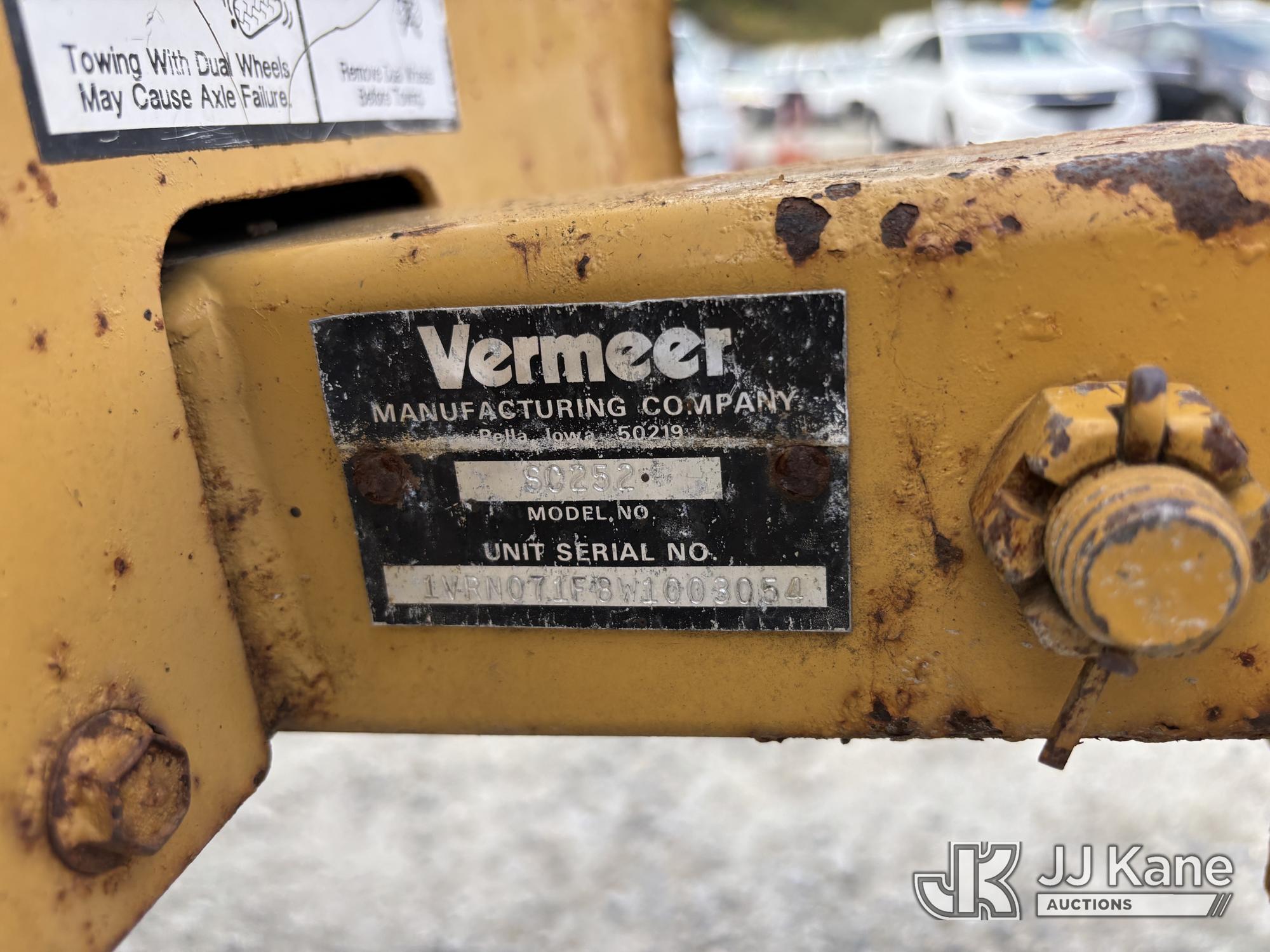 1998 Vermeer SC252