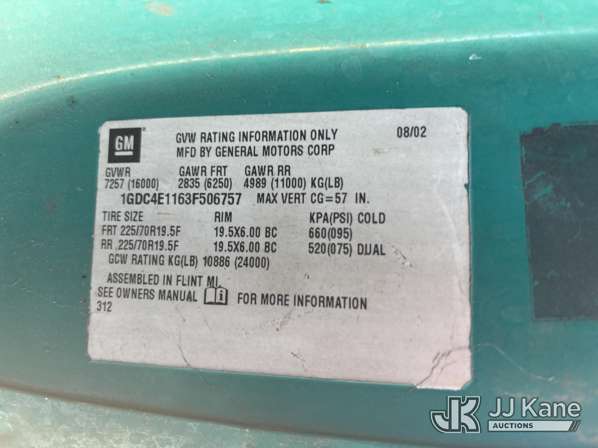 2003 GMC C4C042