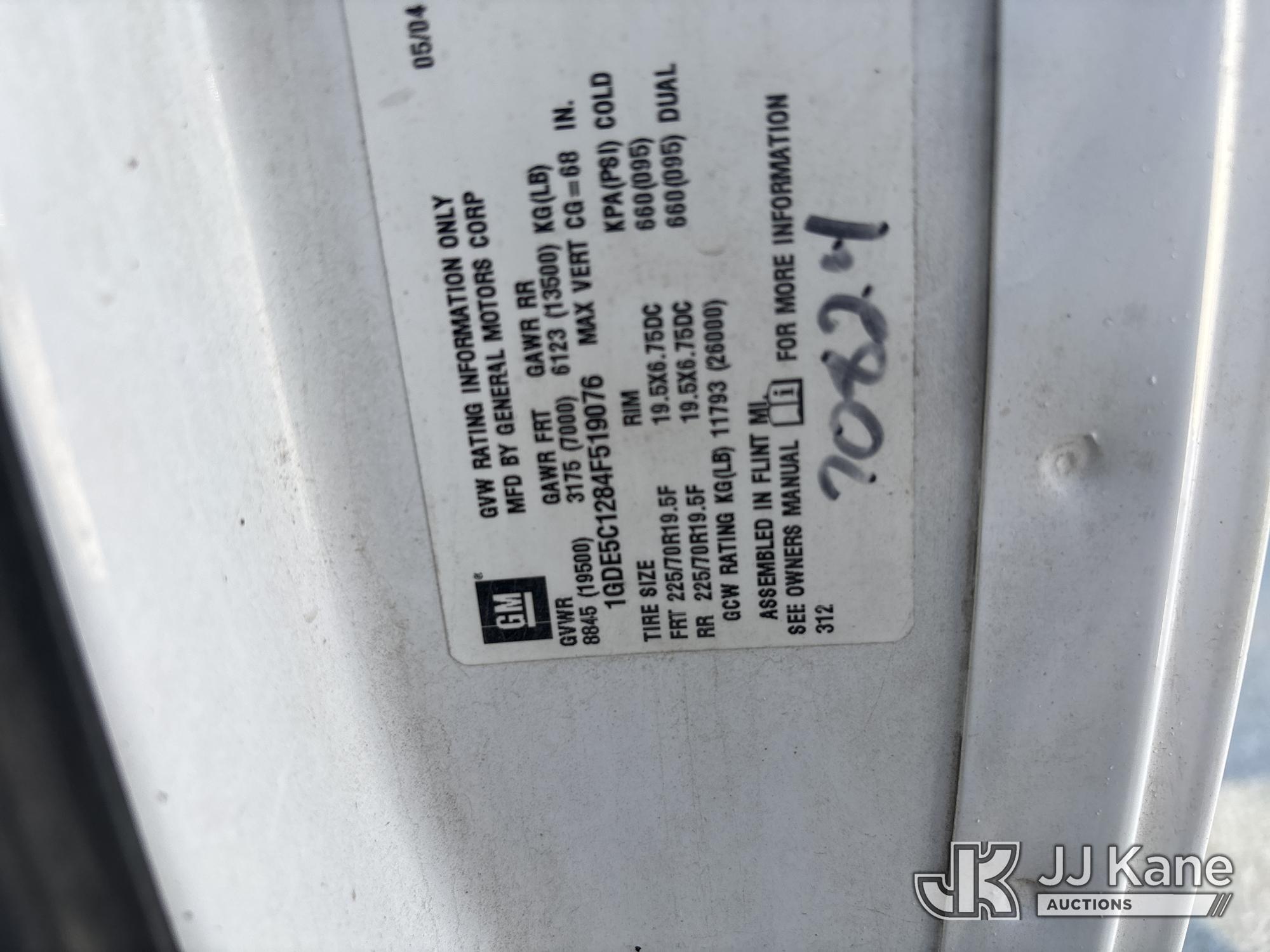 2004 GMC C5C042