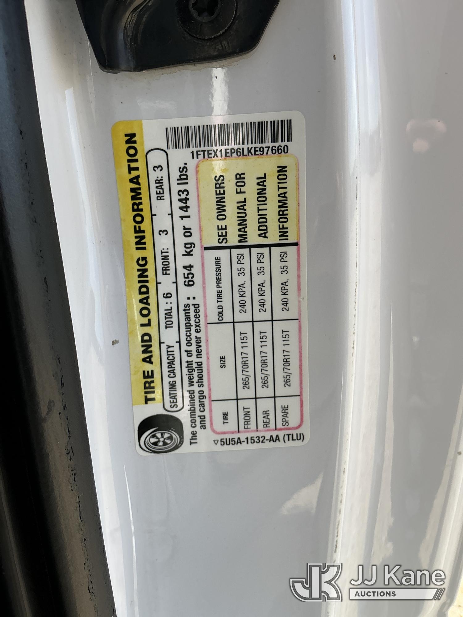 2020 Ford F150 4X4