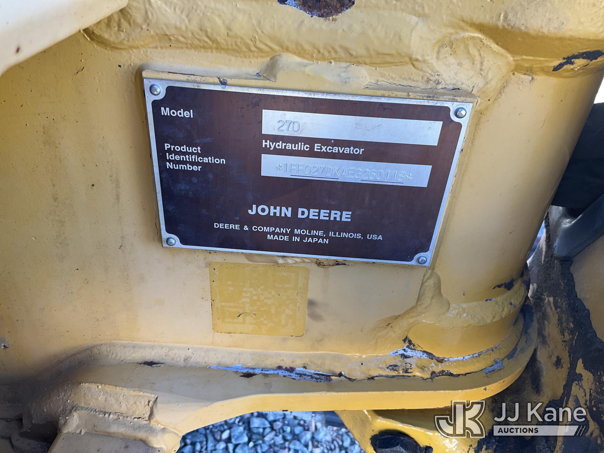 2015 John Deere 27D
