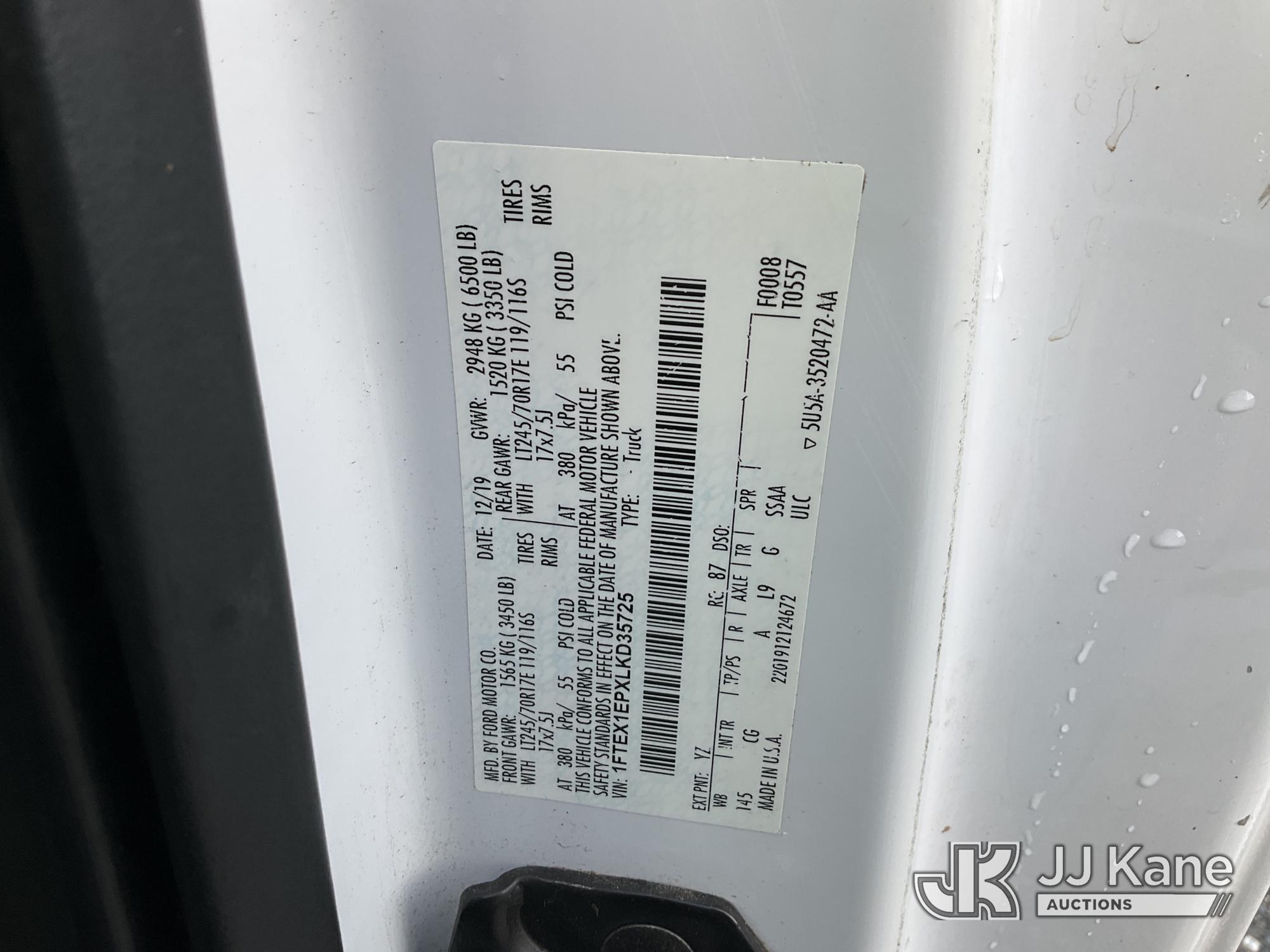 2020 Ford F150 4X4