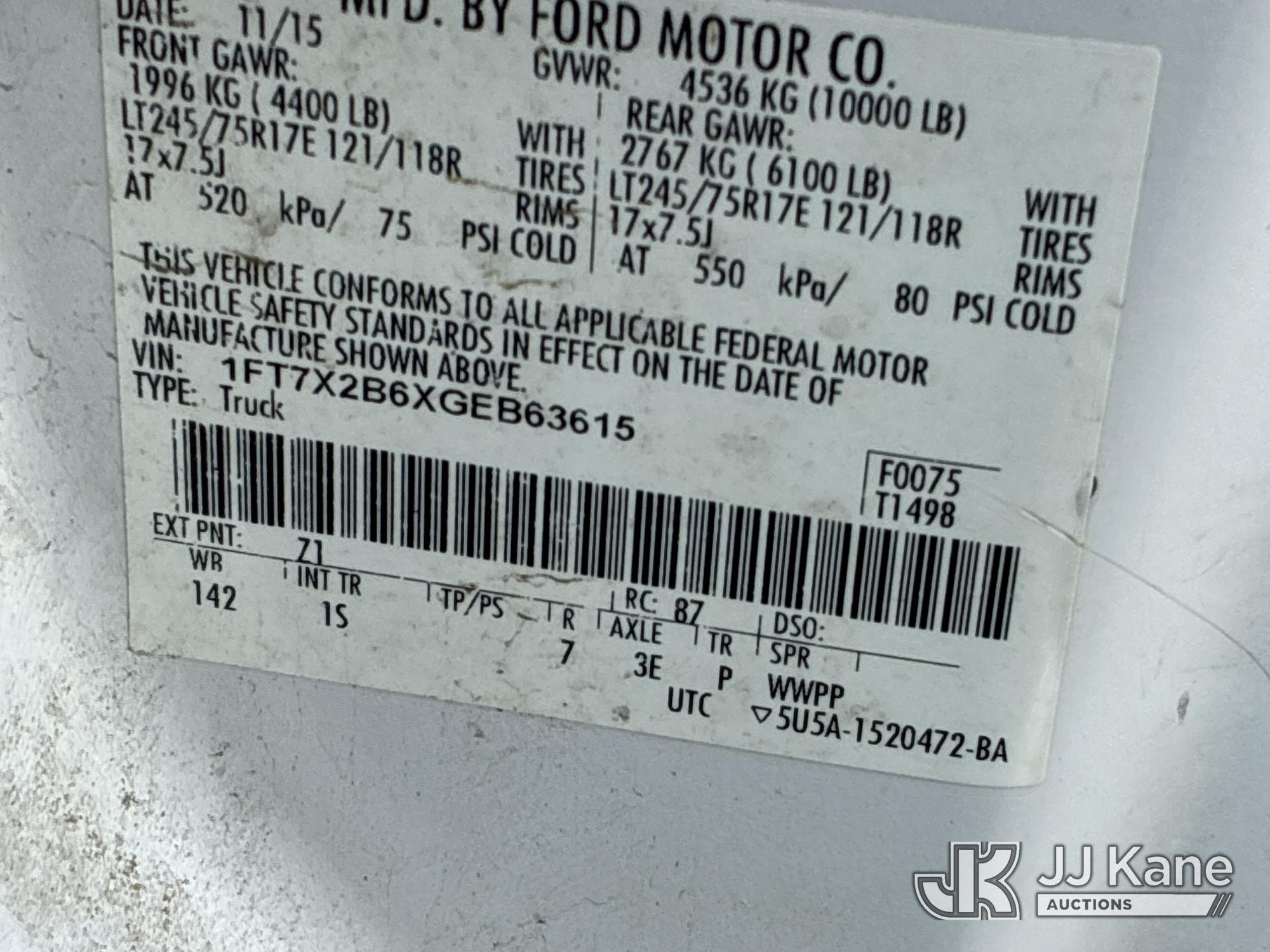 2016 Ford F250 4X4