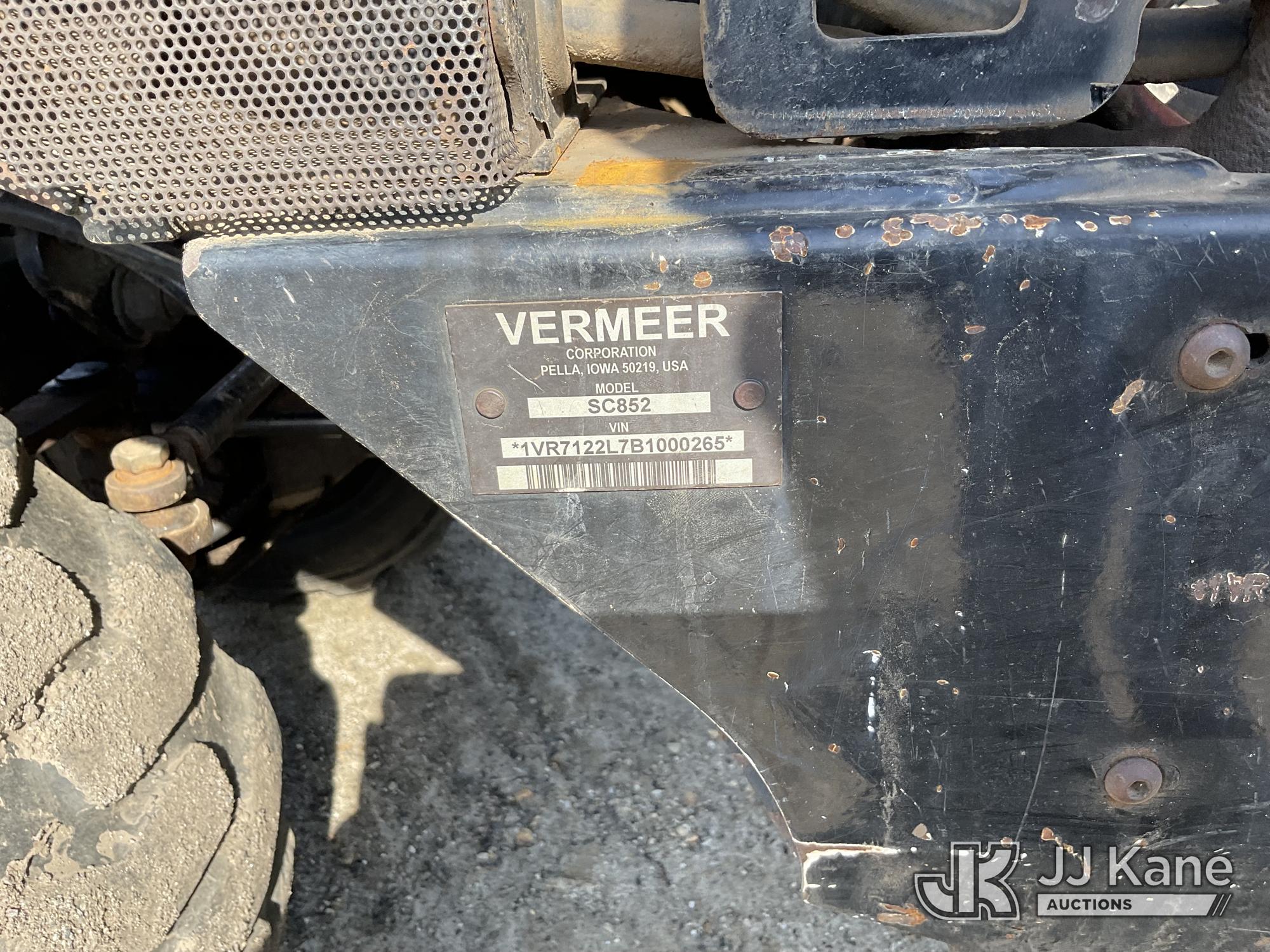 2011 Vermeer SC852