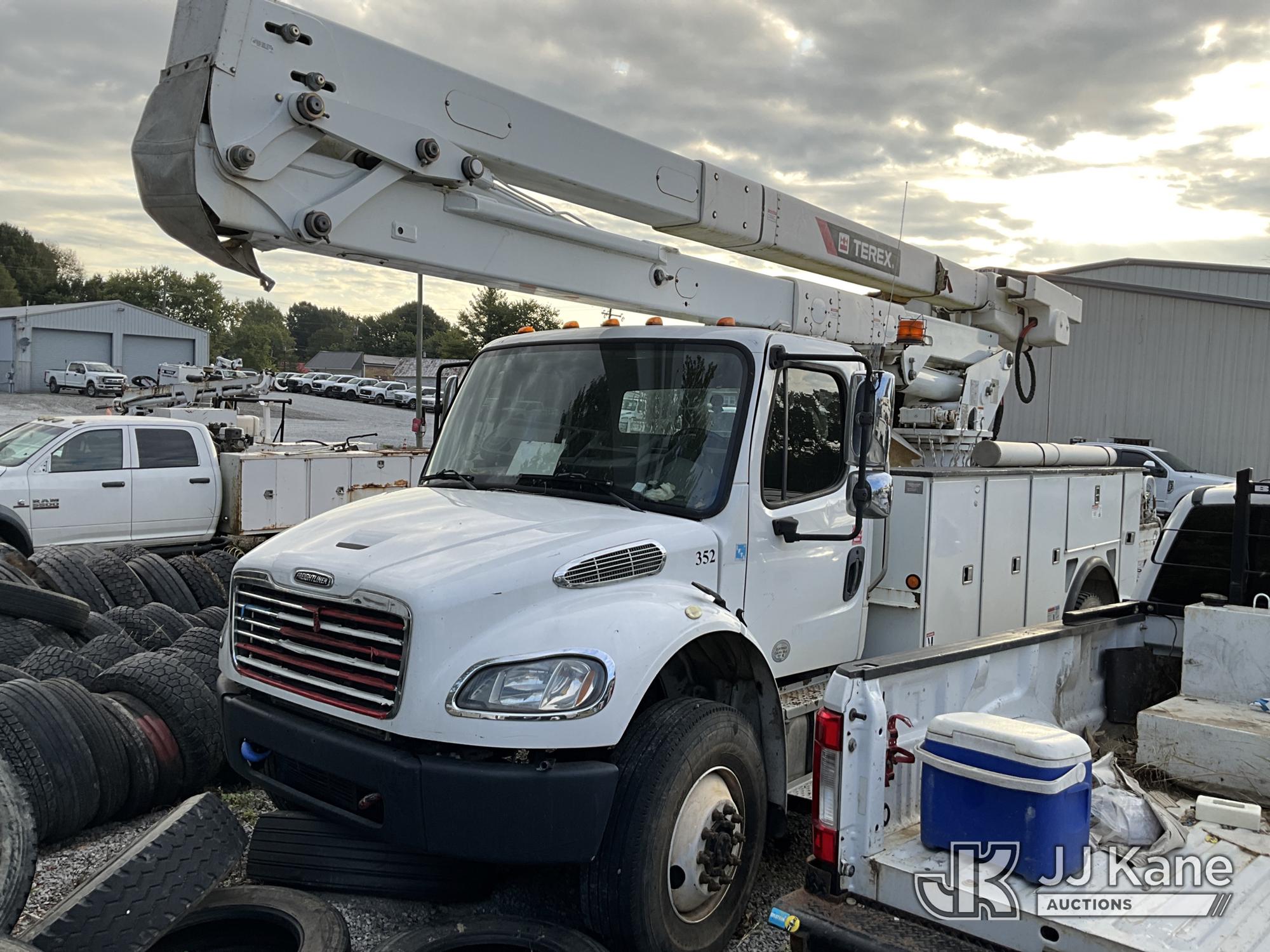 HiRanger TC55 Material Handling Bucket Truck On 2018 Freightliner M2 Utility Truck (1649080)