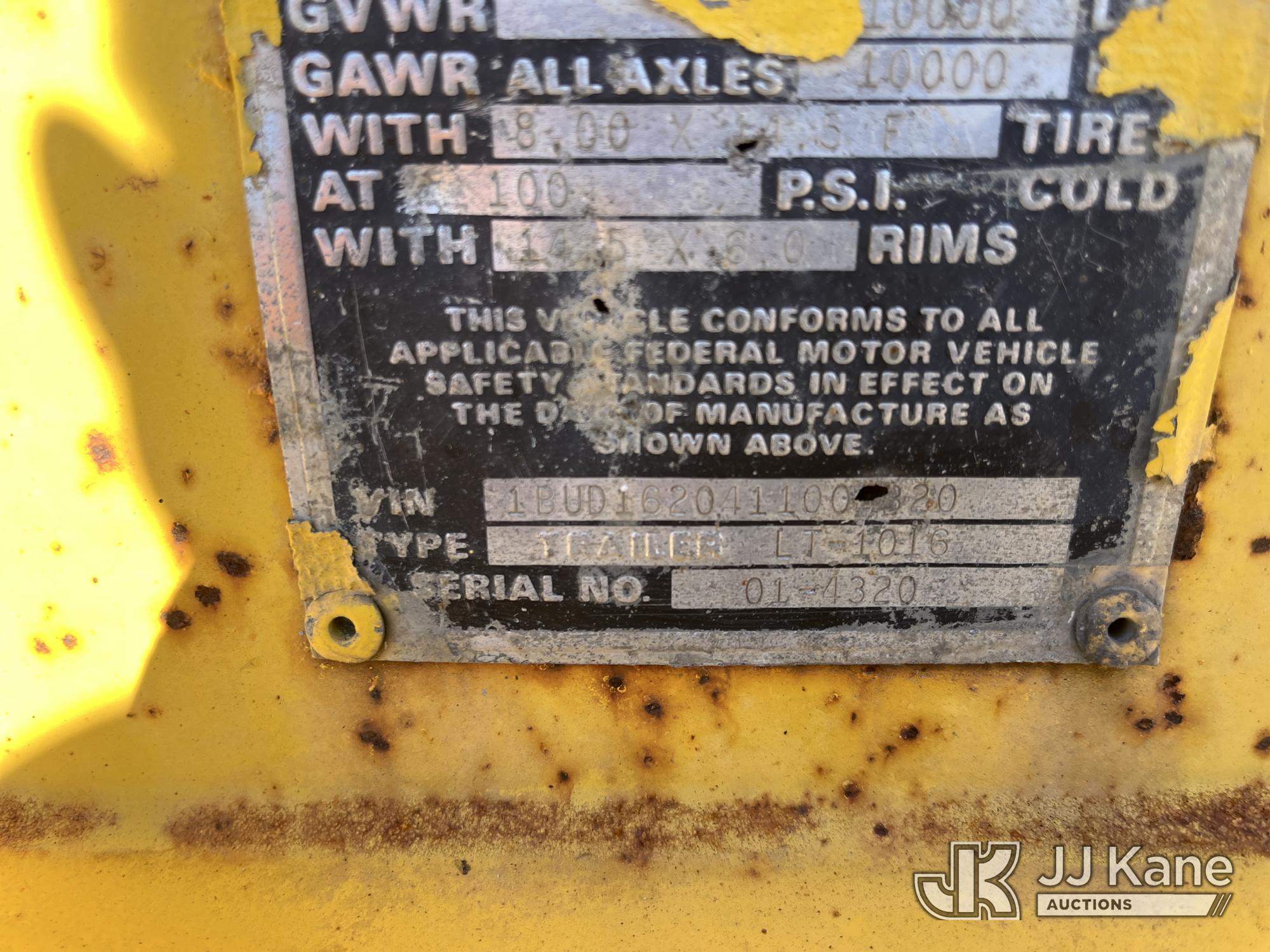 2001 Landoll LT1016
