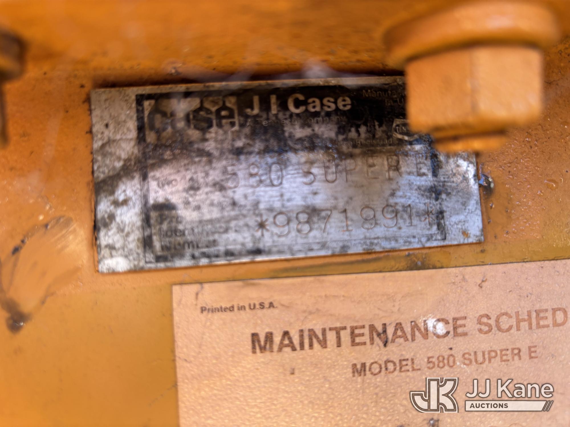 1984 Case 580 SUPER E