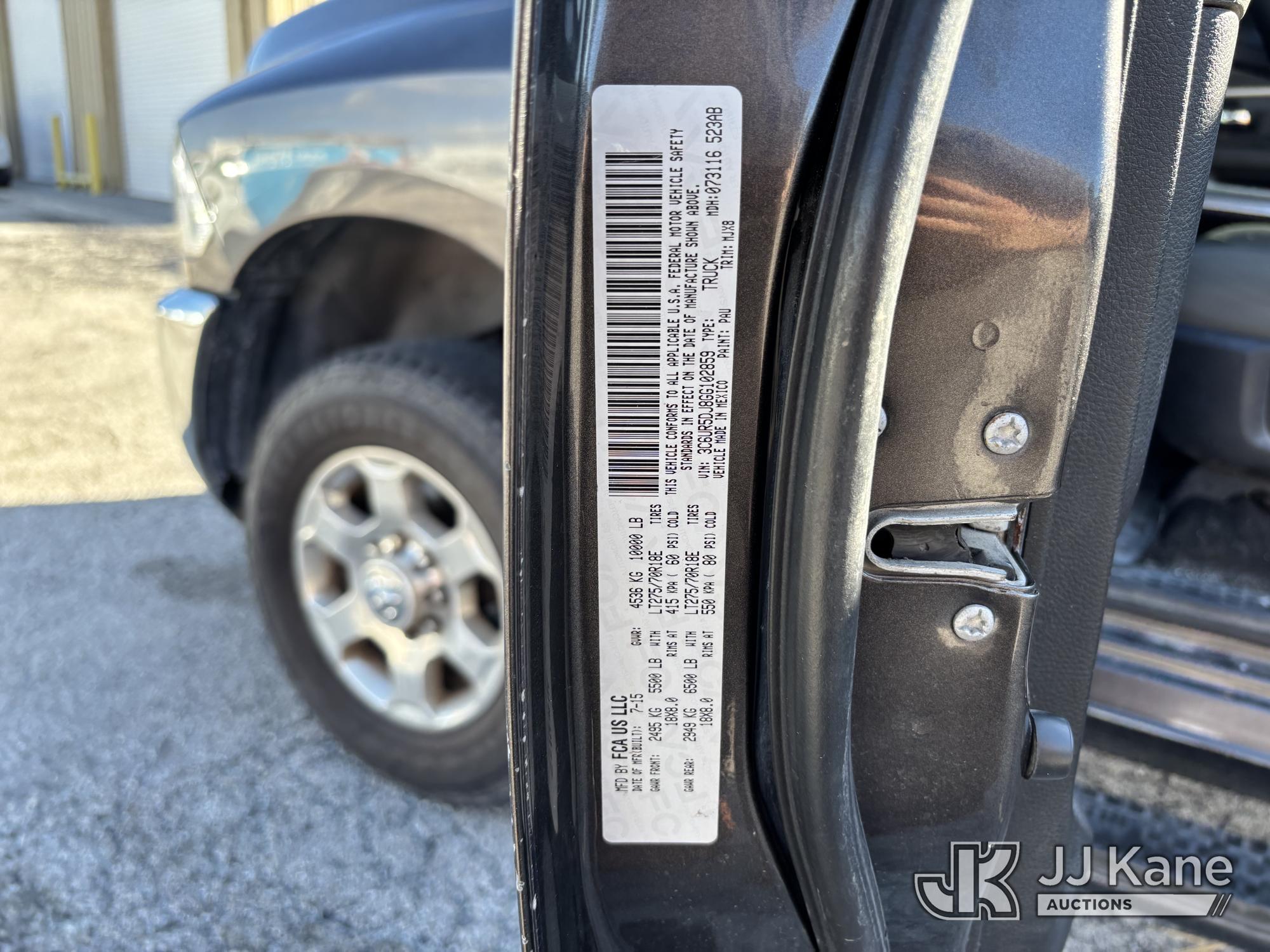 2016 Ram 2500 4X4