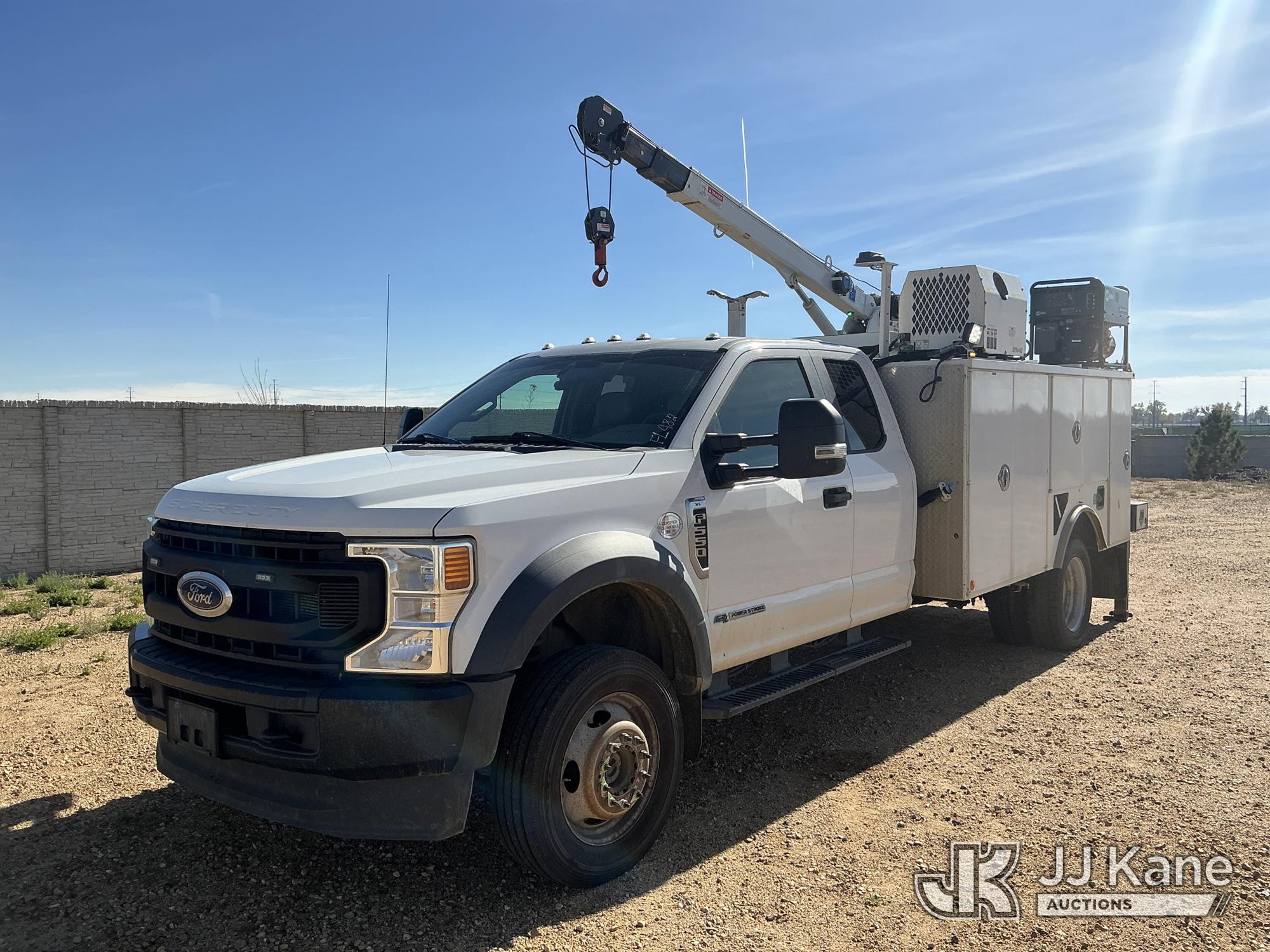 2020 Ford F550 Extended-Cab Mechanics Service Truck (1649482)